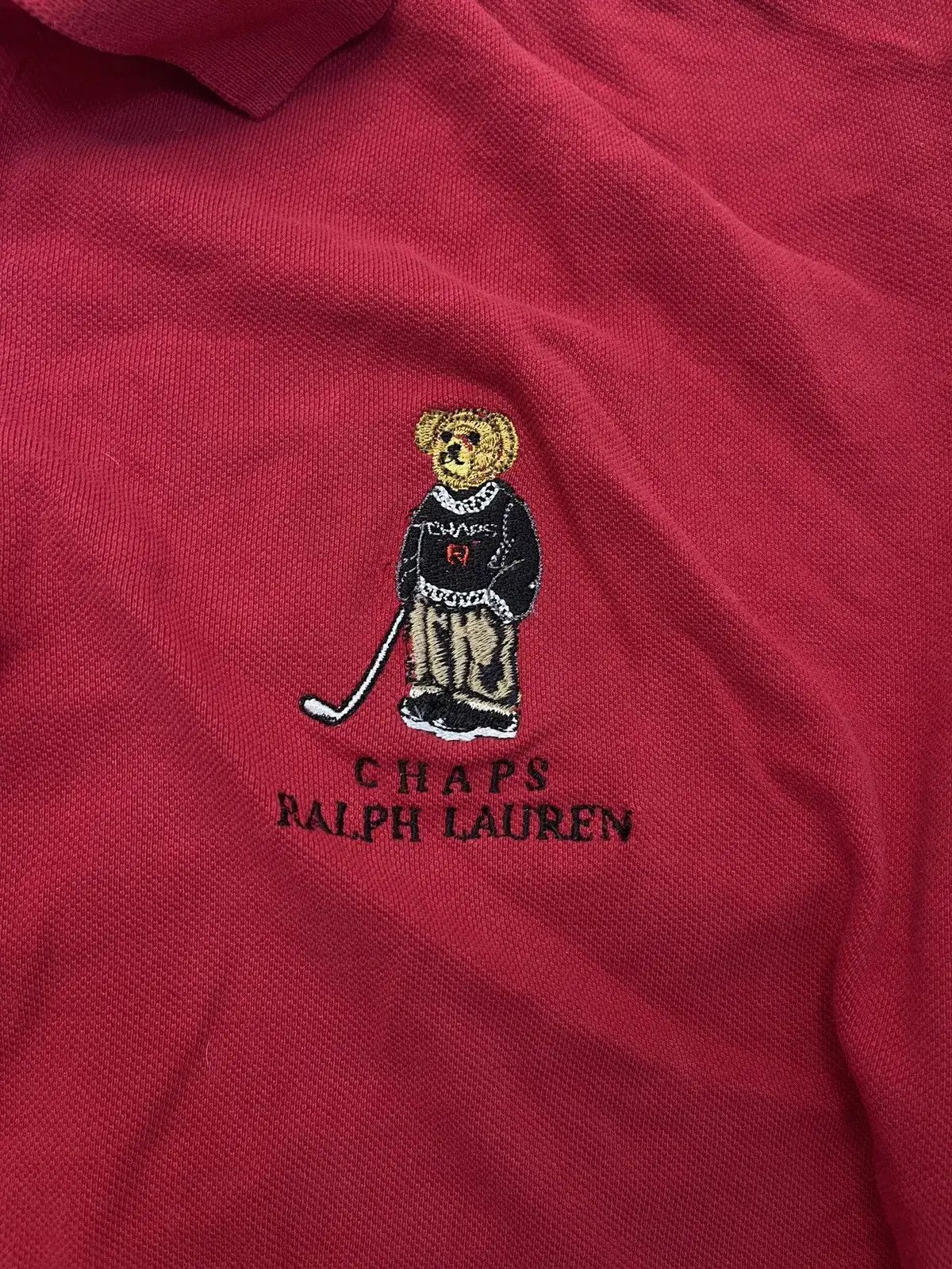 Chaps Ralph Lauren Chaps Ralph Lauren Vintage Polo T Shirt Size US XL / EU 56 / 4 - 2 Thumbnail