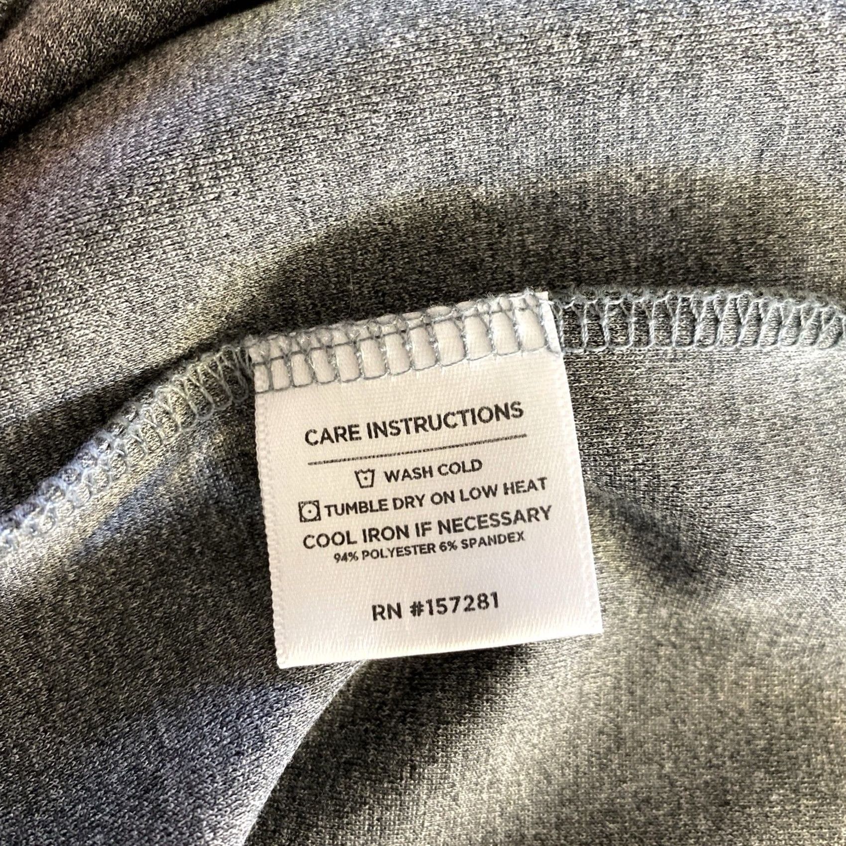 Mizzen+Main Mizzen Main Pullover Shirt Mens XL Grey 1/4 Zip Long Sleeve Mock Neck Size US XL / EU 56 / 4 - 5 Thumbnail
