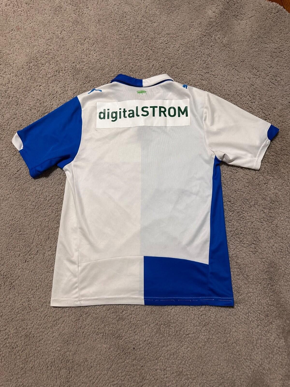Puma GRASSHOPPERS-CLUB ZURICH 2014 HOME SHIRT PUMA JERSEY SOCCER Size US M / EU 48-50 / 2 - 6 Thumbnail