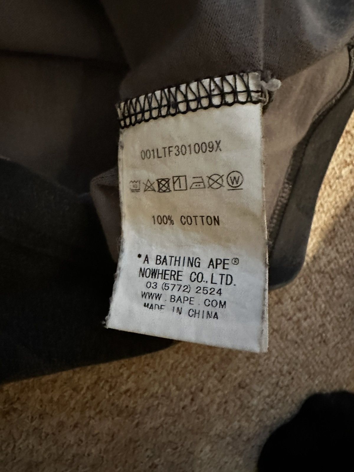 Bape BAPE Gray Camo Long Sleeve Size US L / EU 52-54 / 3 - 4 Thumbnail