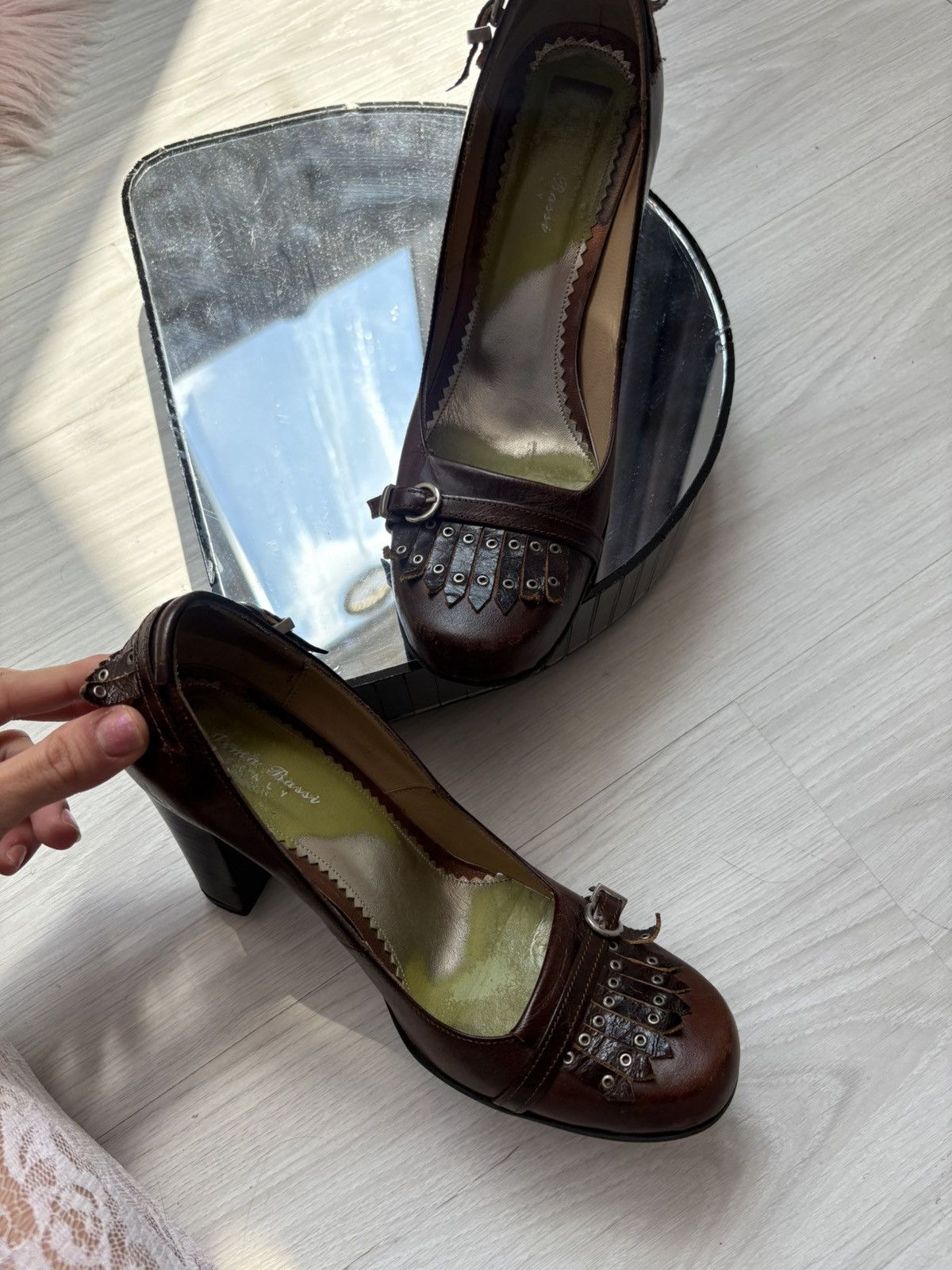 Vintage y2k italian heels Size US 7 / IT 37 - 19 Thumbnail