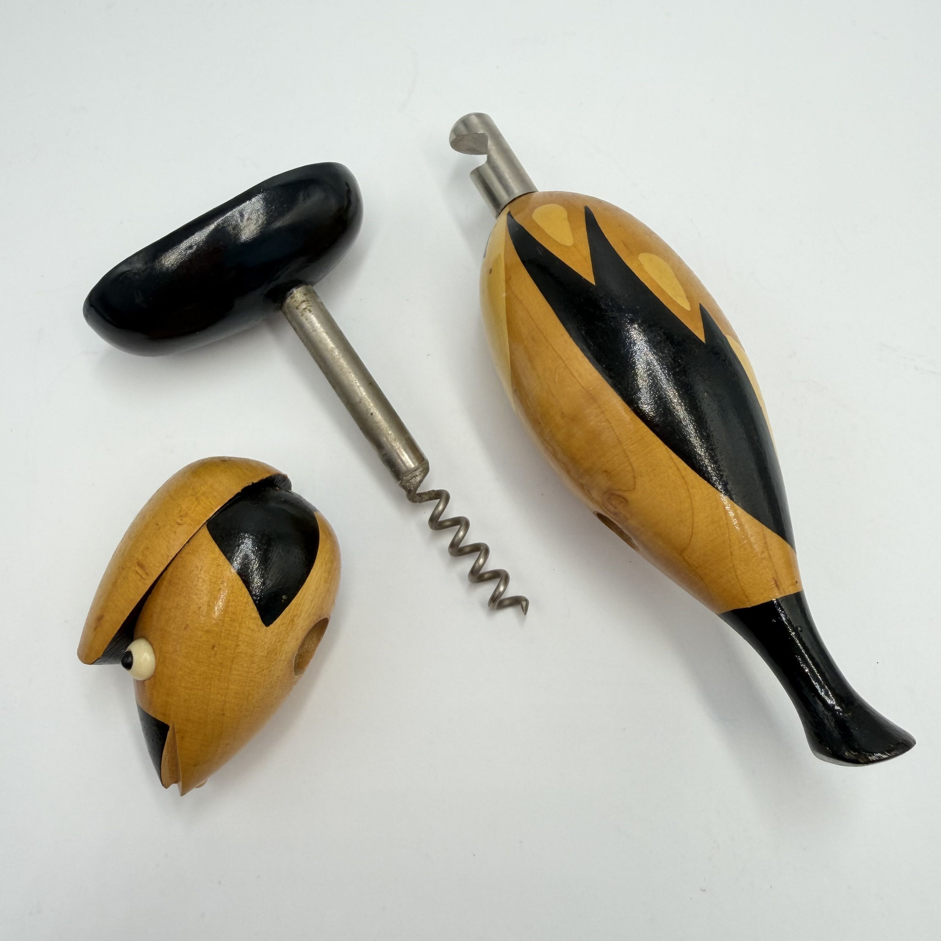 Vintage Vintage Soviet Woodpecker Corkscrew Bottle Opener Size ONE SIZE - 6 Thumbnail