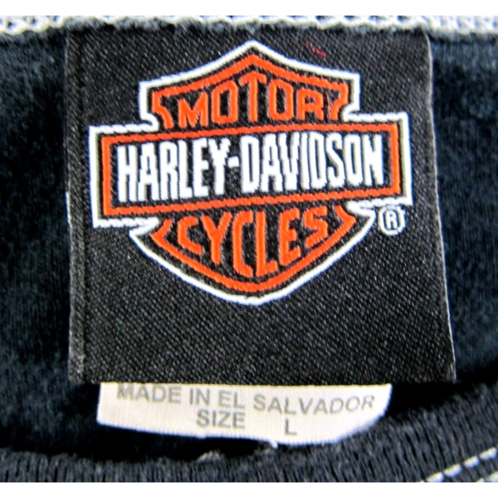 Harley Davidson VINTAGE Harley-Davidson Motor Cycles Women T-Shirt Black Floral Cotton L Size L / US 10 / IT 46 - 3 Thumbnail