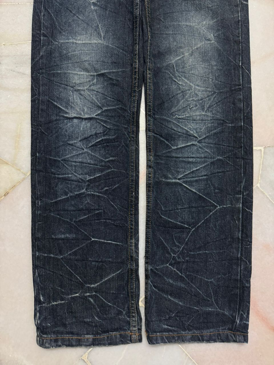 Undercover 💥Double Waist💥Insane Nylus Clawmark Zipper Style Dark Jeans Size US 29 - 9 Thumbnail