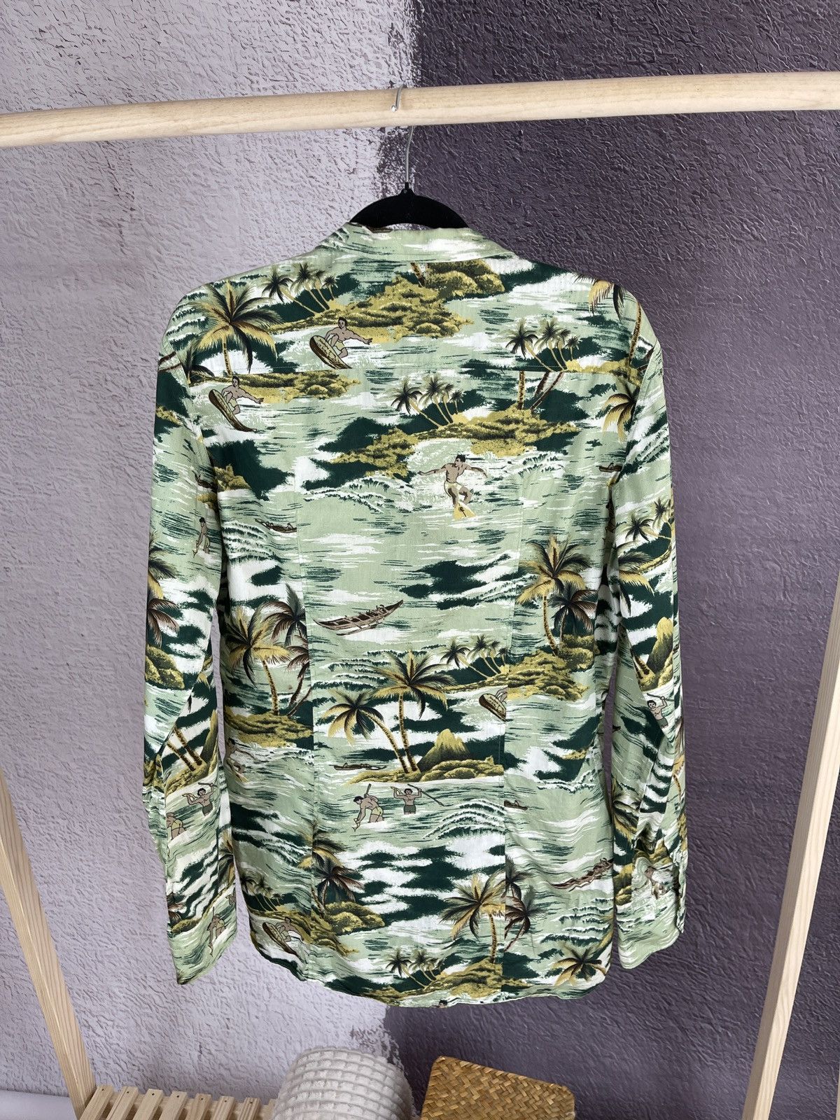 Dolce & Gabbana Dolce & Gabbana BRAD Hawaiian ls shirt surfing floral Size US M / EU 48-50 / 2 - 14 Thumbnail