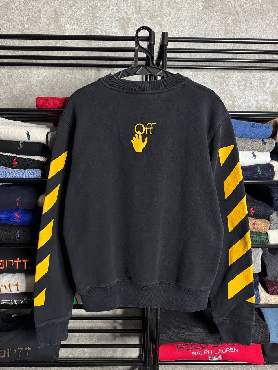 Off-White Rare Off-White Caravaggio Painting Sweatshirt Size US S / EU 44-46 / 1 - 10 Thumbnail