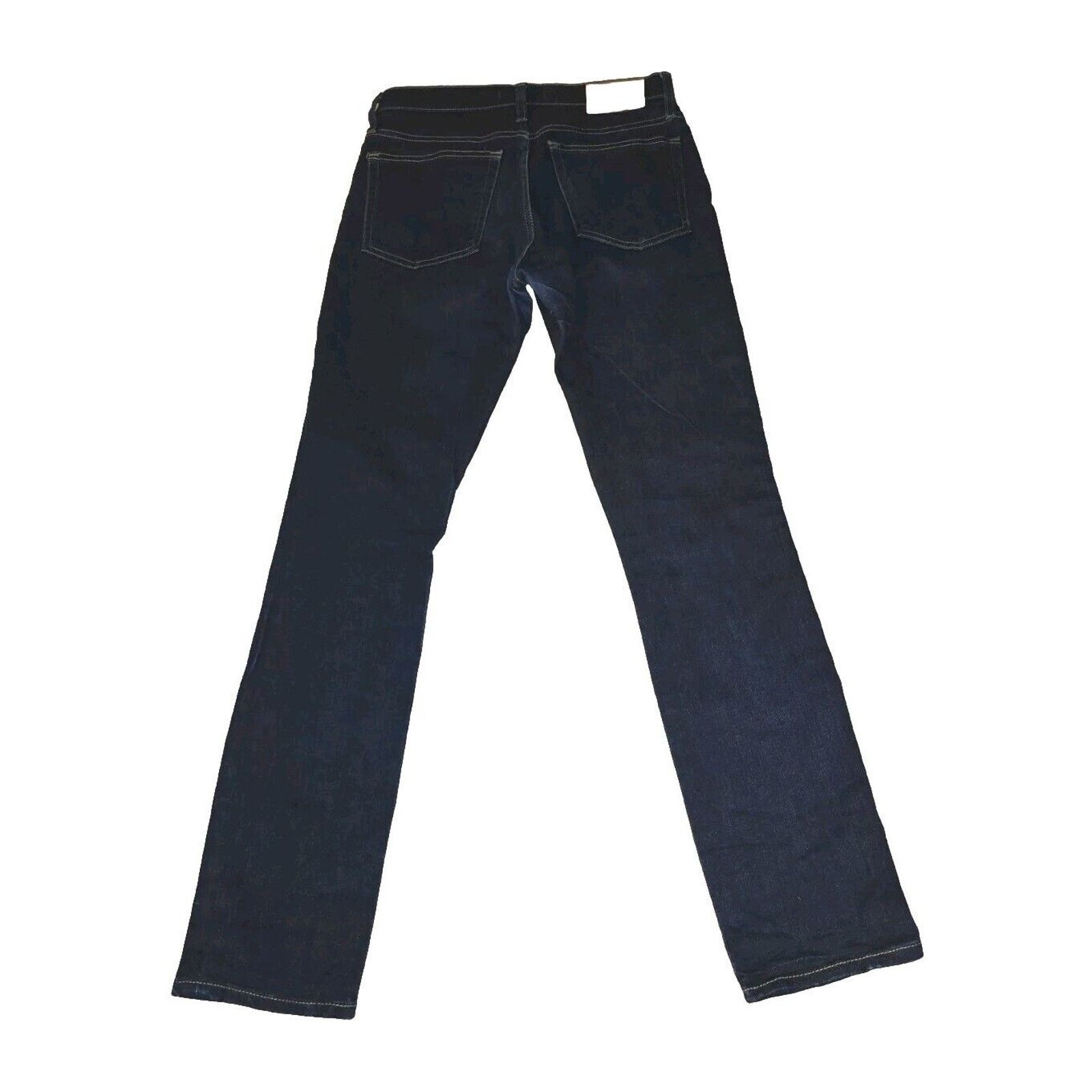 Madewell Madewell Jeans 9" Mid-Rise Skinny Women Size 31x30 Dark Wash Size 31" - 2 Thumbnail
