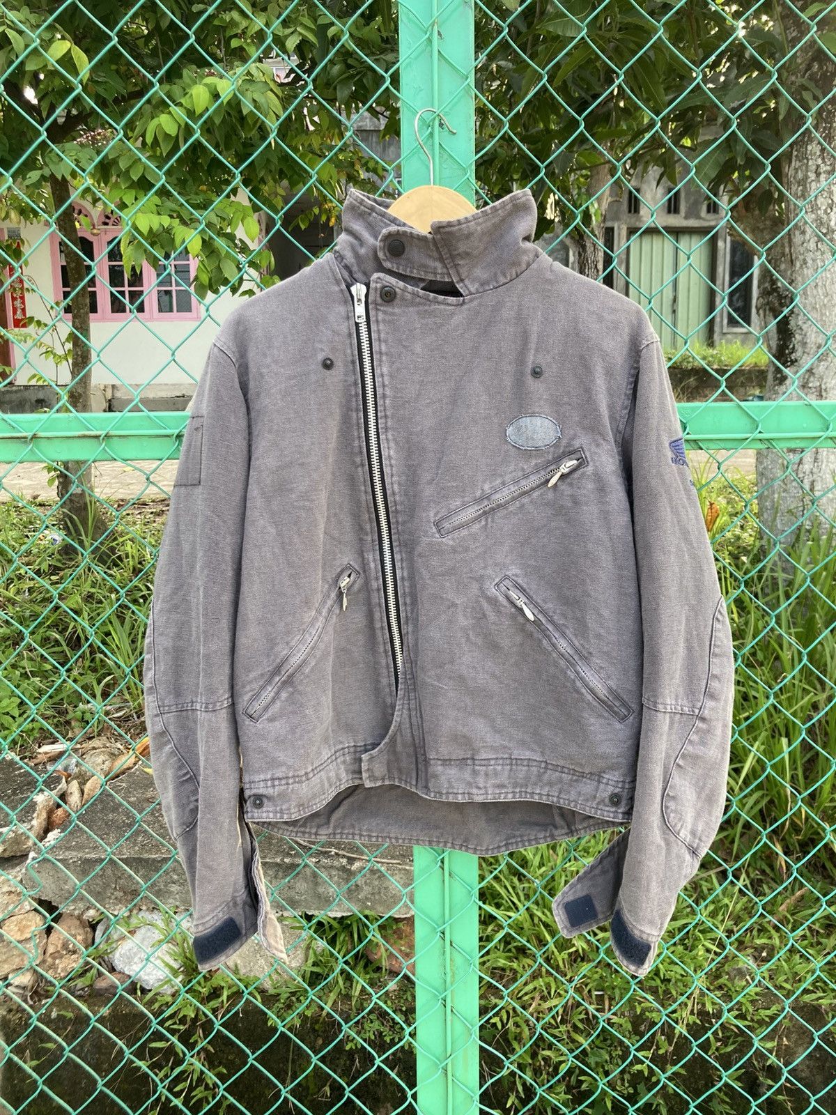 Honda Honda Shinichiro Arakawa Moto Bikers Jacket Multi Pocket Size US L / EU 52-54 / 3 - 1 Thumbnail