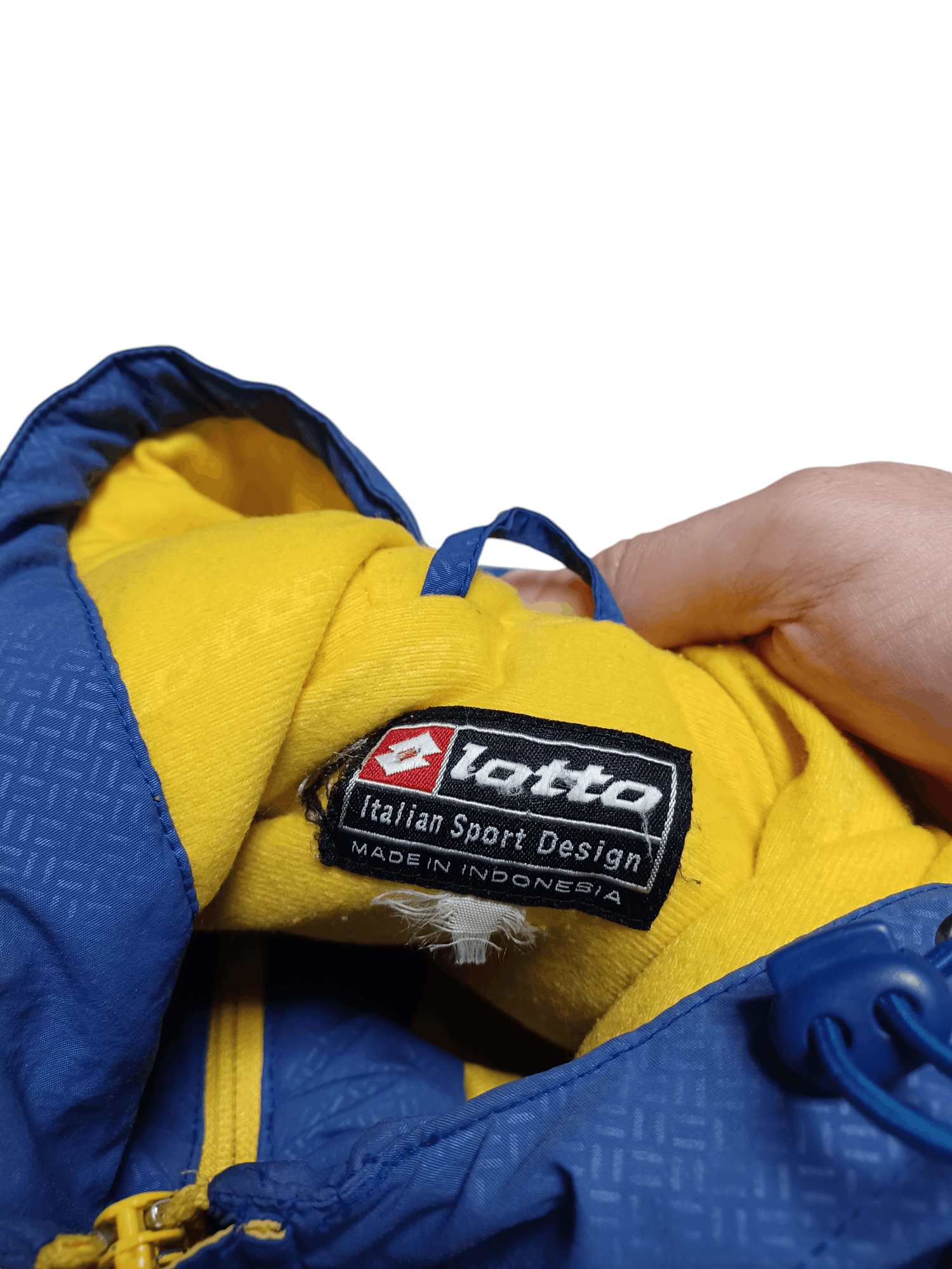 Lotto Sport UKRAINE 2006 LOTTO ANORAK WINTER JACKER SOCCER FOOTBALL RARE Size US XL / EU 56 / 4 - 6 Thumbnail