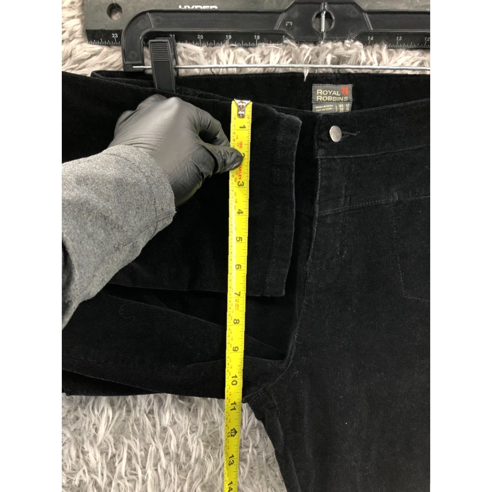 Royal Robbins Royal Robbins Corduroy Soft Touch Pants Womens Size 12 Mid Rise Black Size 34" / US 12 / IT 48 - 4 Thumbnail