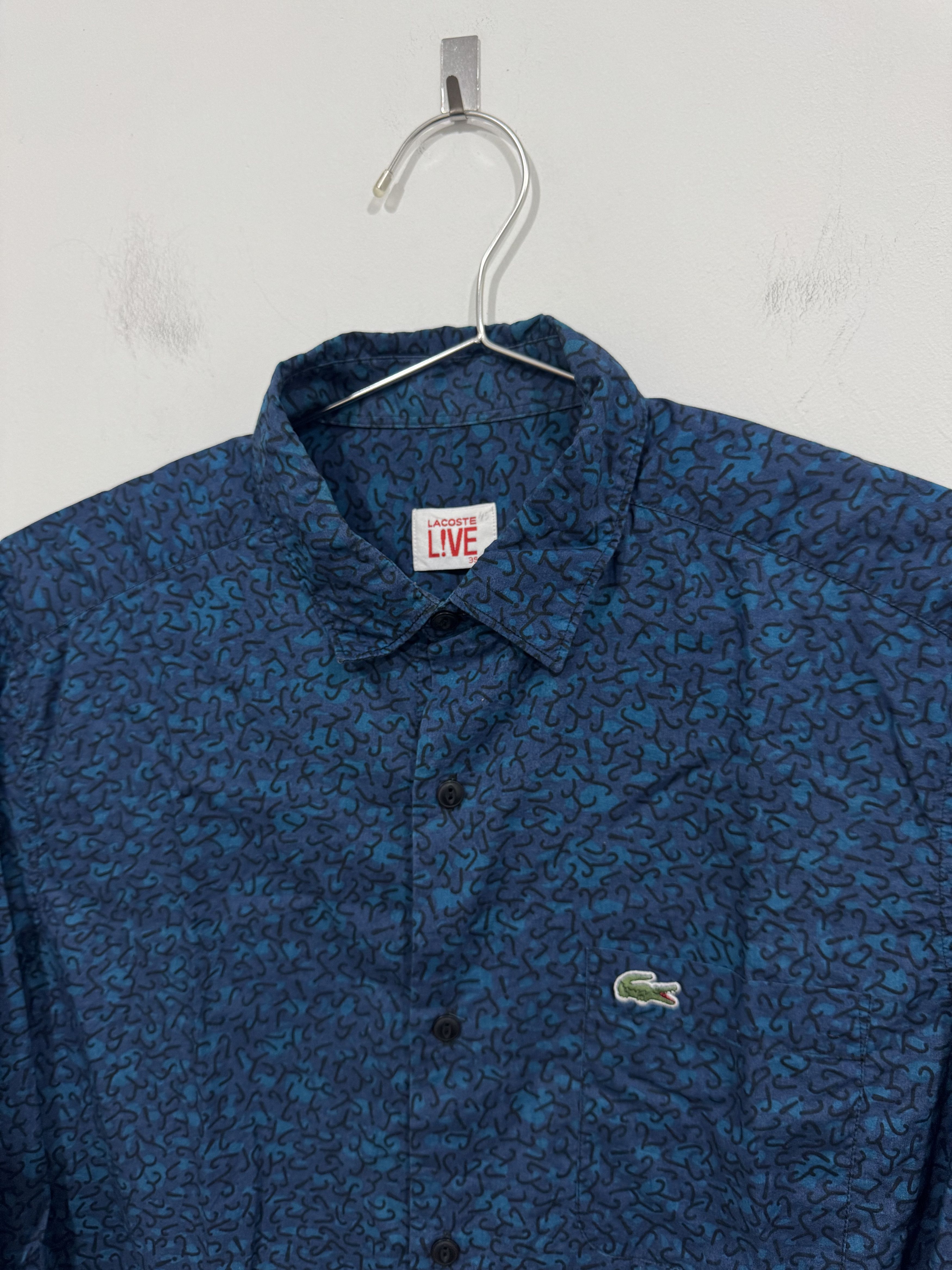 Lacoste Lacoste L!VE Shirt Size US M / EU 48-50 / 2 - 2 Thumbnail