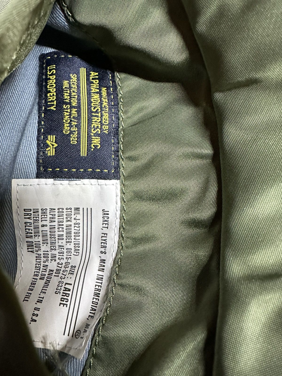 Alpha Industries RARE Alpha Industries Pierced Skull MA-1 Bomber Jacket GRAIL Size US L / EU 52-54 / 3 - 9 Thumbnail