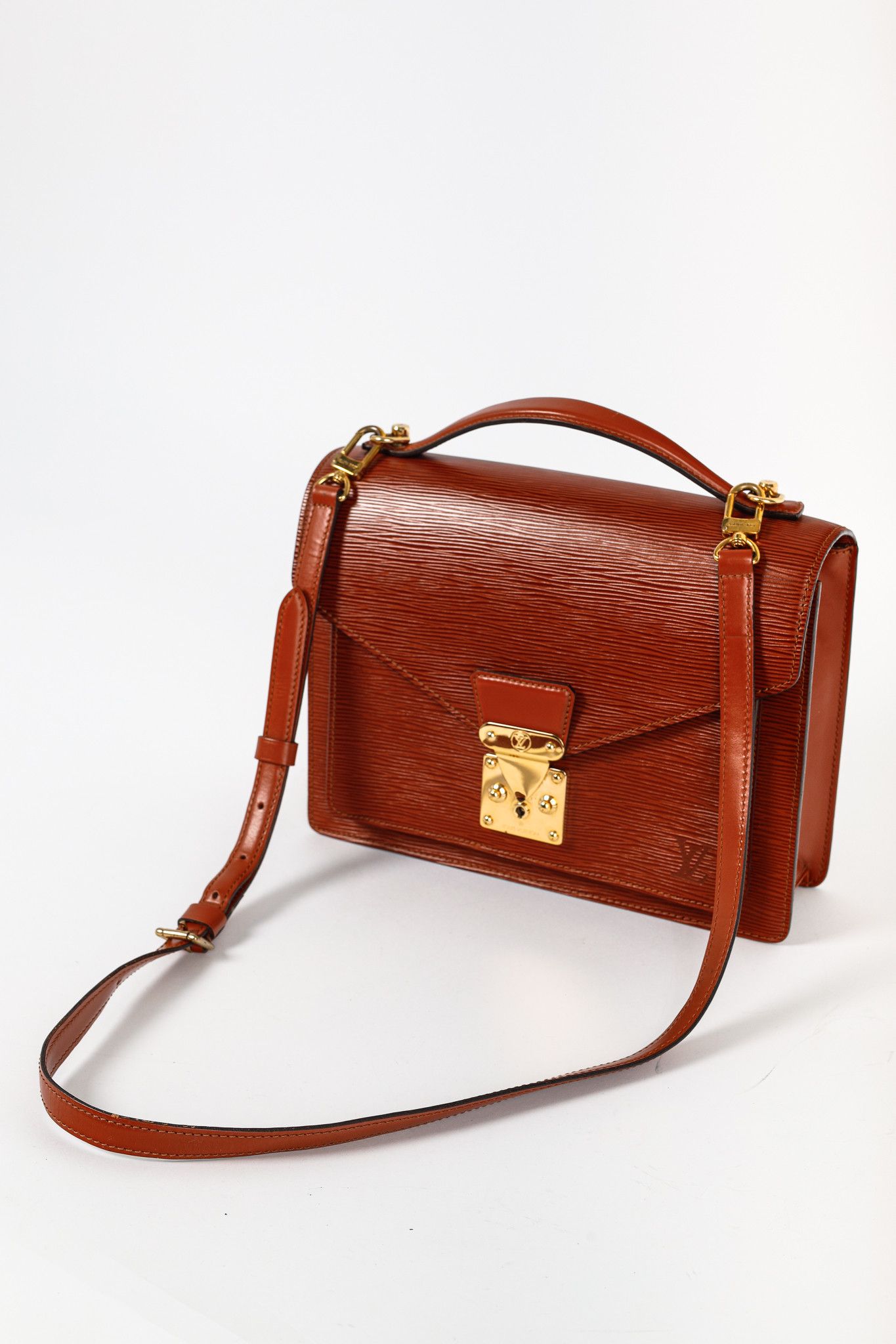 Louis Vuitton Louis Vuitton Monceau 28 Epi Leather Convertible Satchel Size ONE SIZE - 6 Thumbnail