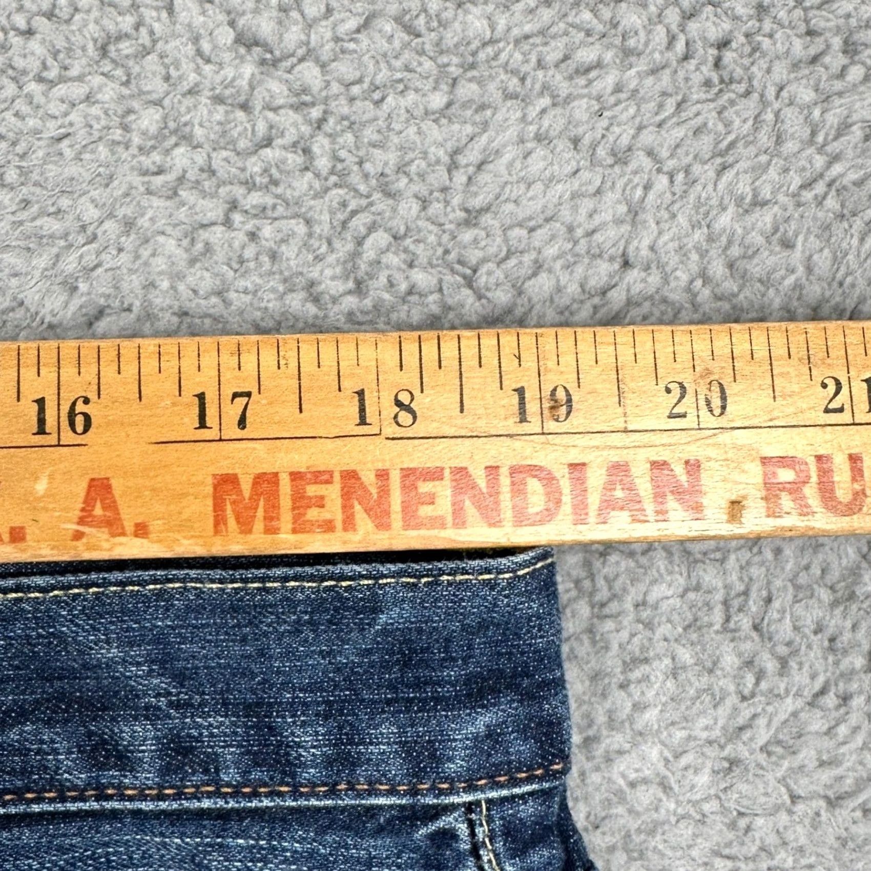 Lucky Brand Lucky Brand 121 Heritage Slim Jeans Mens 38X30 Blue Button Fly Denim Straight Slim 5-Pocket Modern Casual Menswear Size US 38 / EU 54 - 6 Thumbnail