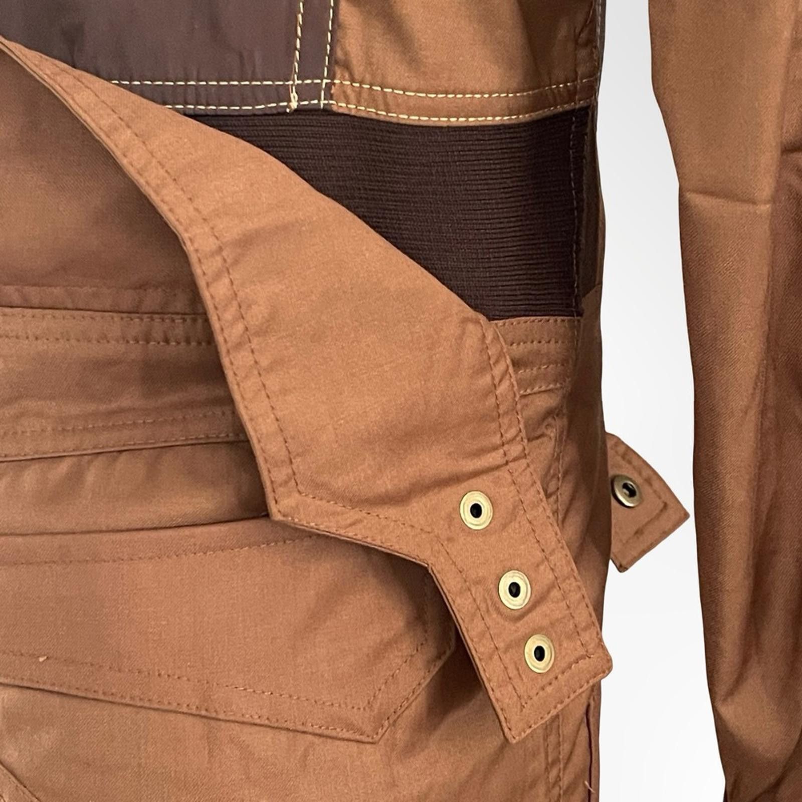 NBDN Nobrandedon Men's Brown Lightweight Utility Jumpsuit in XL NWOT Size US 36 / EU 52 - 9 Thumbnail