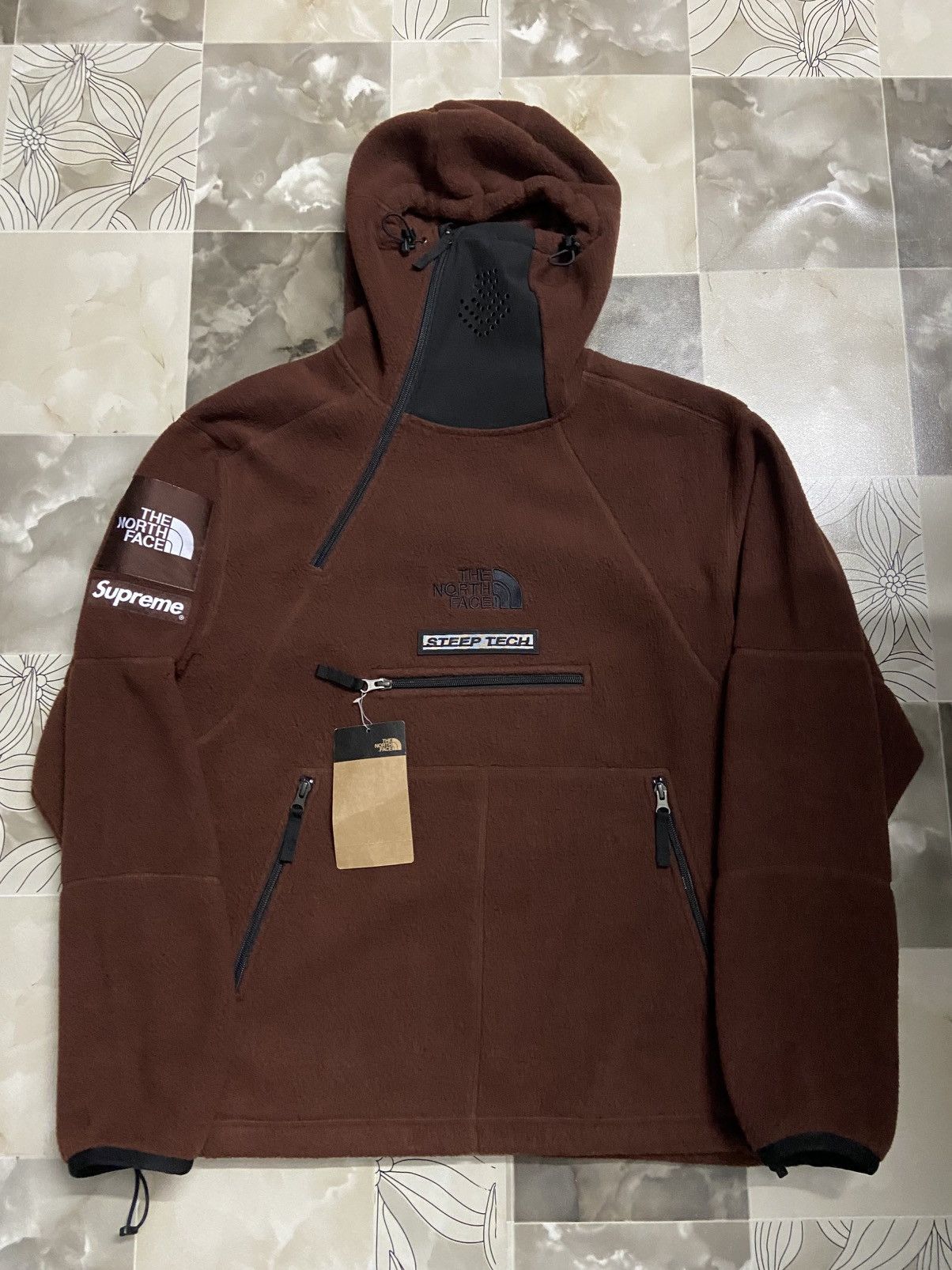 Supreme × The North Face Supreme x Northface Steep Tech Fleece Pullover Size US M / EU 48-50 / 2 - 1 Thumbnail