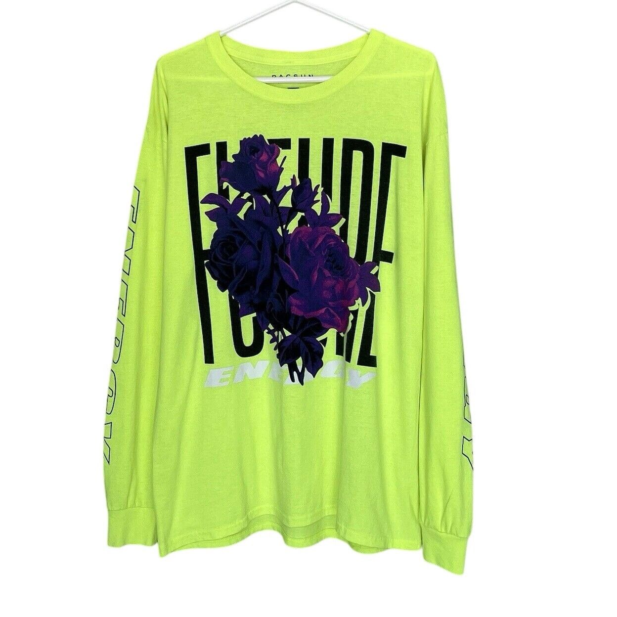 Pacsun Pacsun | Los Angeles Future Energy Long Sleeve Shirt Yellow Size US L / EU 52-54 / 3 - 1 Thumbnail