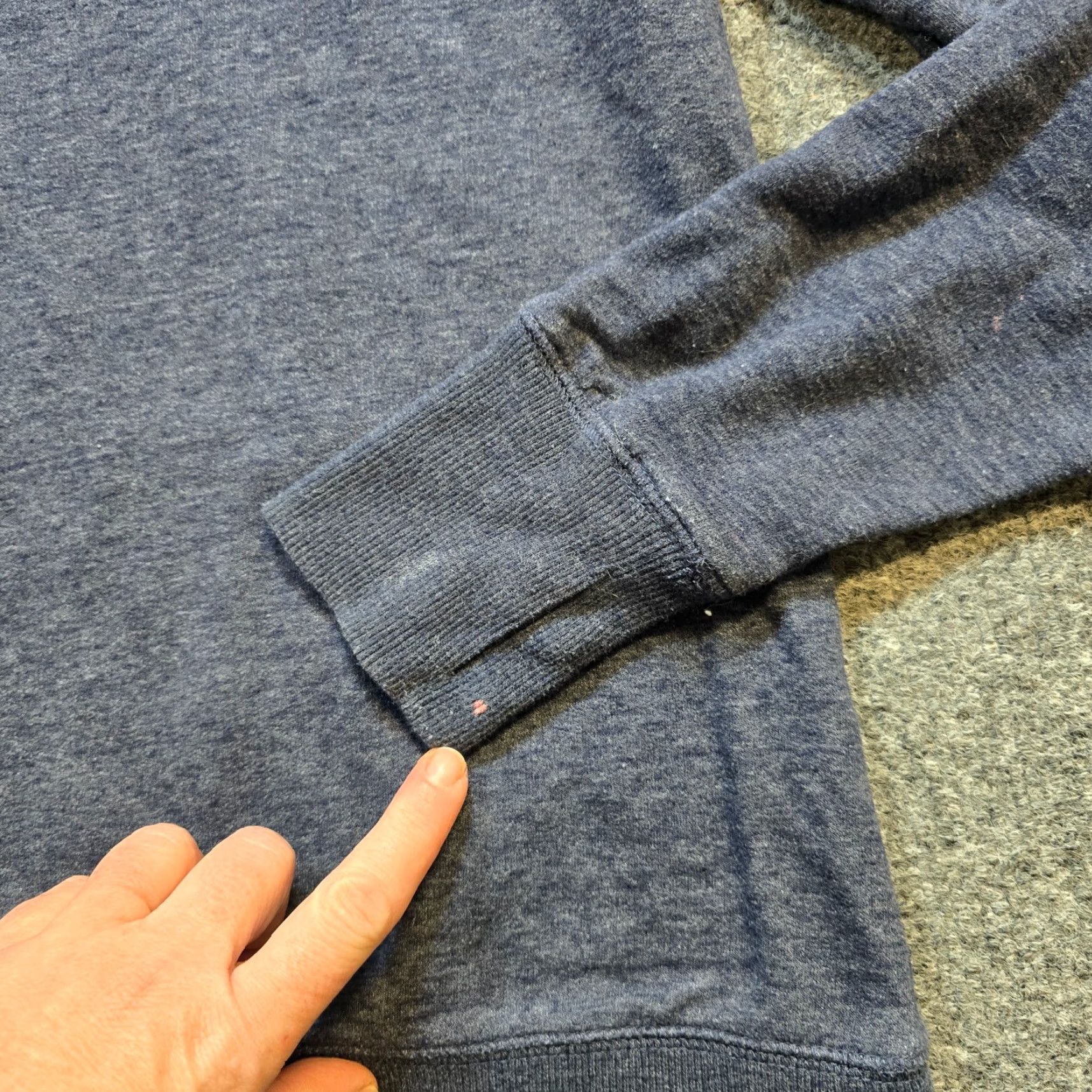 Roots Roots Sweater Hoodie Pullover V-Neck Blue Womens M Size M / US 6-8 / IT 42-44 - 6 Thumbnail