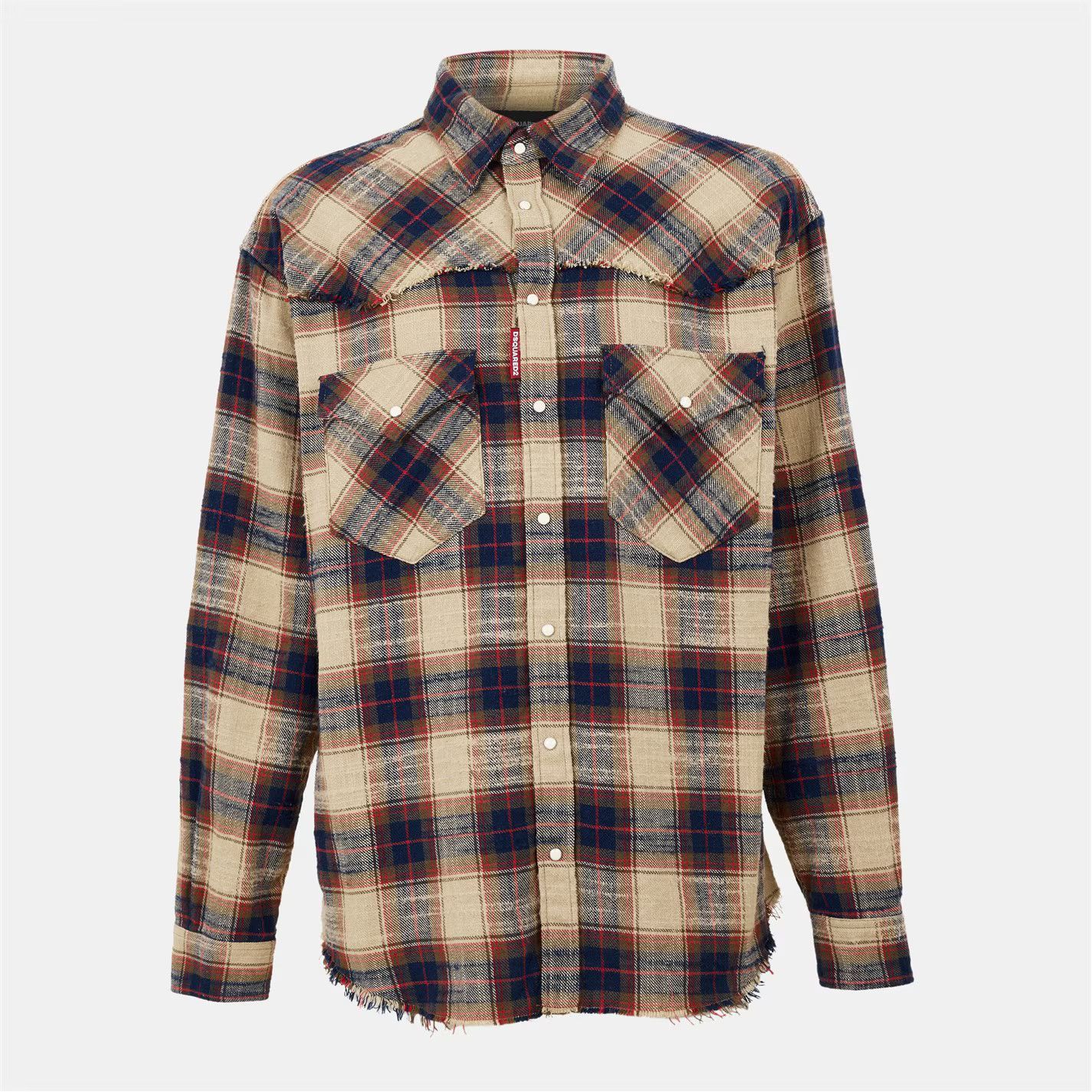 Dsquared2 o1g2r1mq0426 Long Sleeve Cowboy Shirt in Multicolor Size US S / EU 44-46 / 1 - 1 Thumbnail