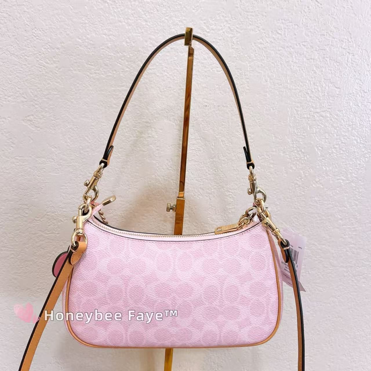 Coach Teri Shoulder Bag In Signature Canvas With Charms CEA20 Size ONE SIZE - 5 Thumbnail
