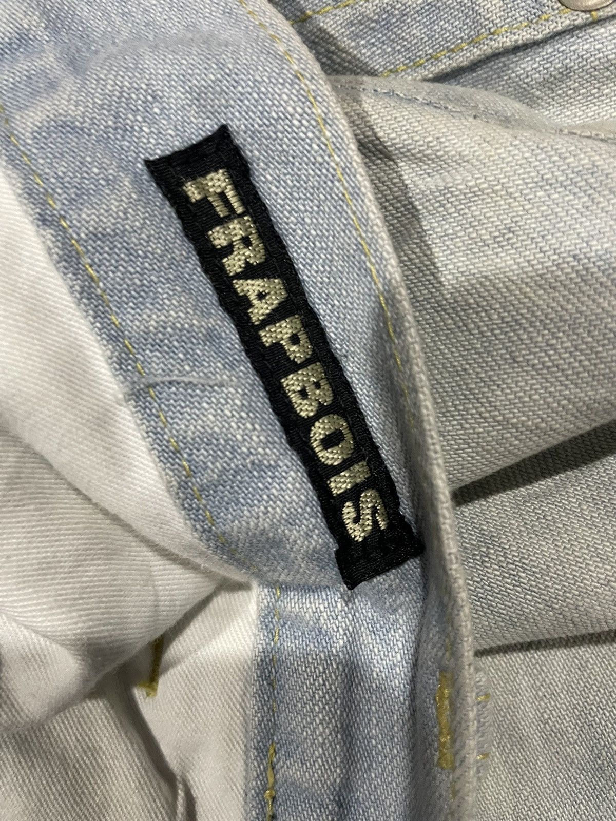 Frapbois × If Six Was Nine × Issey Miyake Frabois Drop Crotch Jeans Size US 33 - 14 Thumbnail