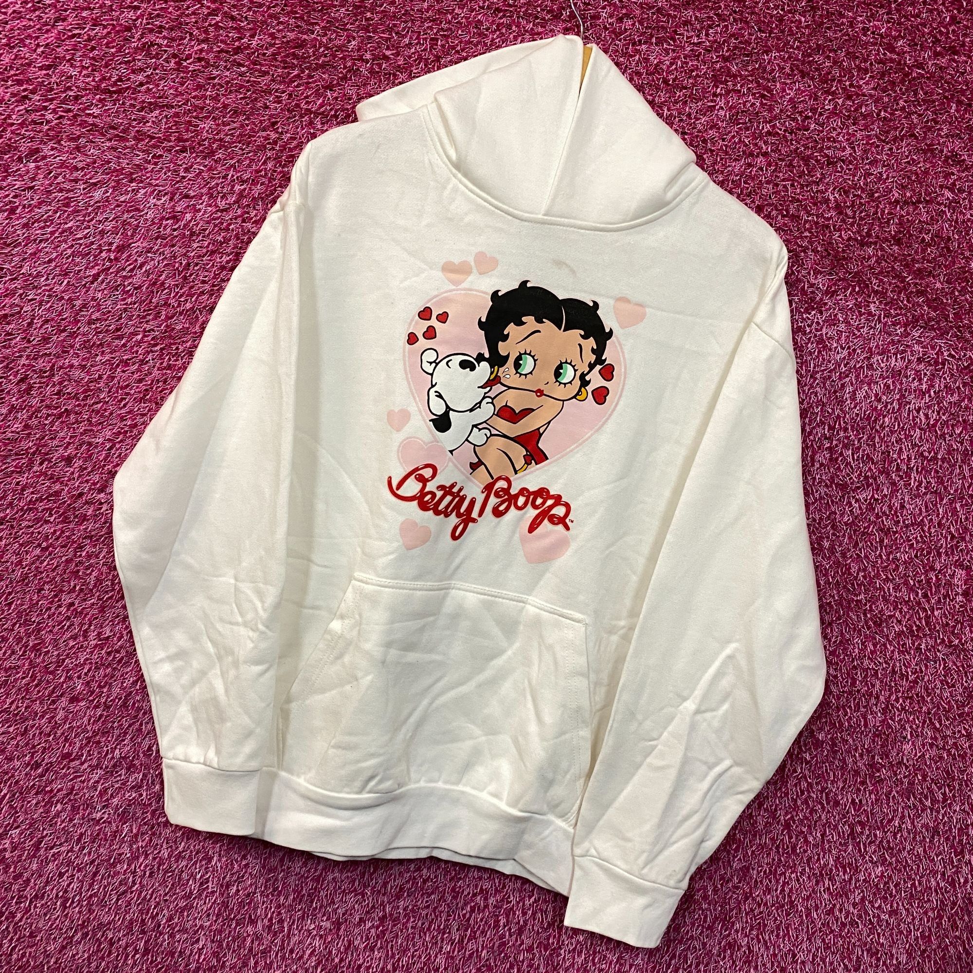 Other Betty Boop & Pudgy the Puppy Love Bomb Cartoon Film Hoodie L Size US L / EU 52-54 / 3 - 3 Thumbnail