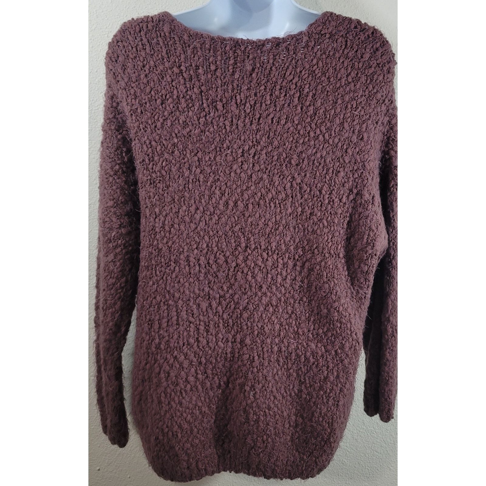 Other Altar'd State Mauve Popcorn Knit Sweater Small Medium Size M / US 6-8 / IT 42-44 - 2 Thumbnail
