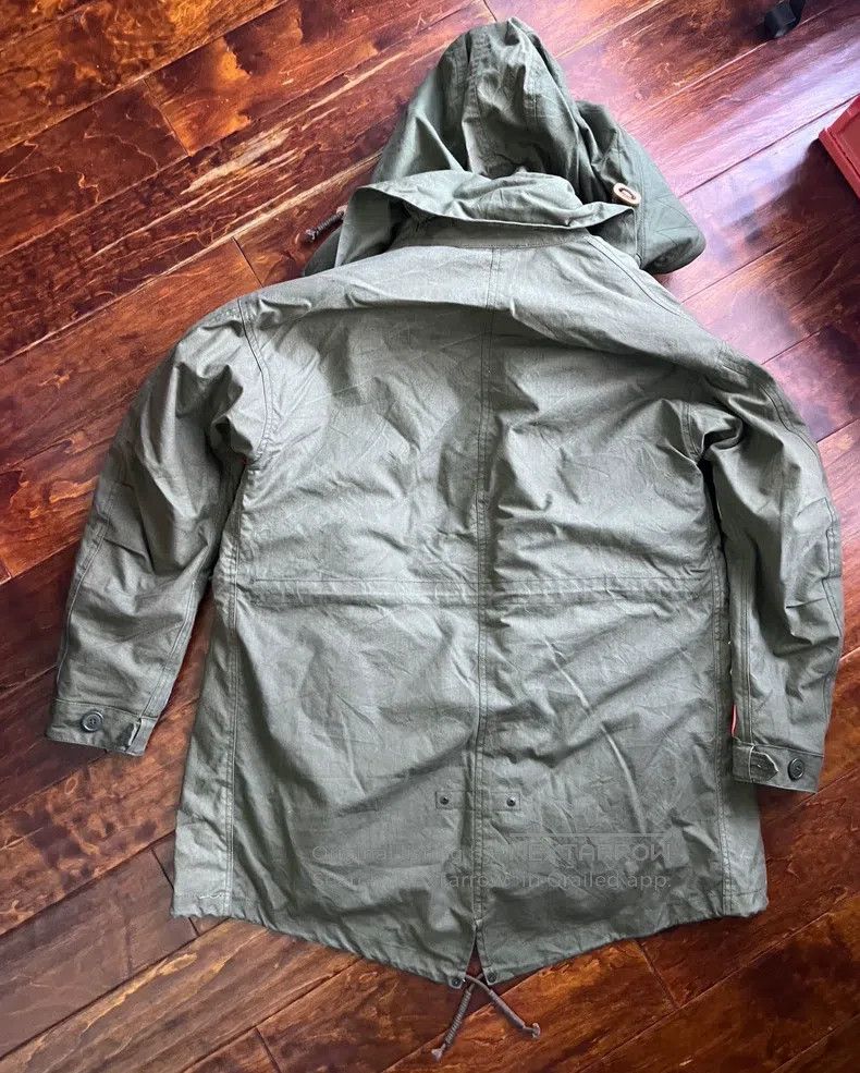 READYMADE Ready Made Original Infringement Lv Badge M65Parka Coat Size US S / EU 44-46 / 1 - 7 Thumbnail