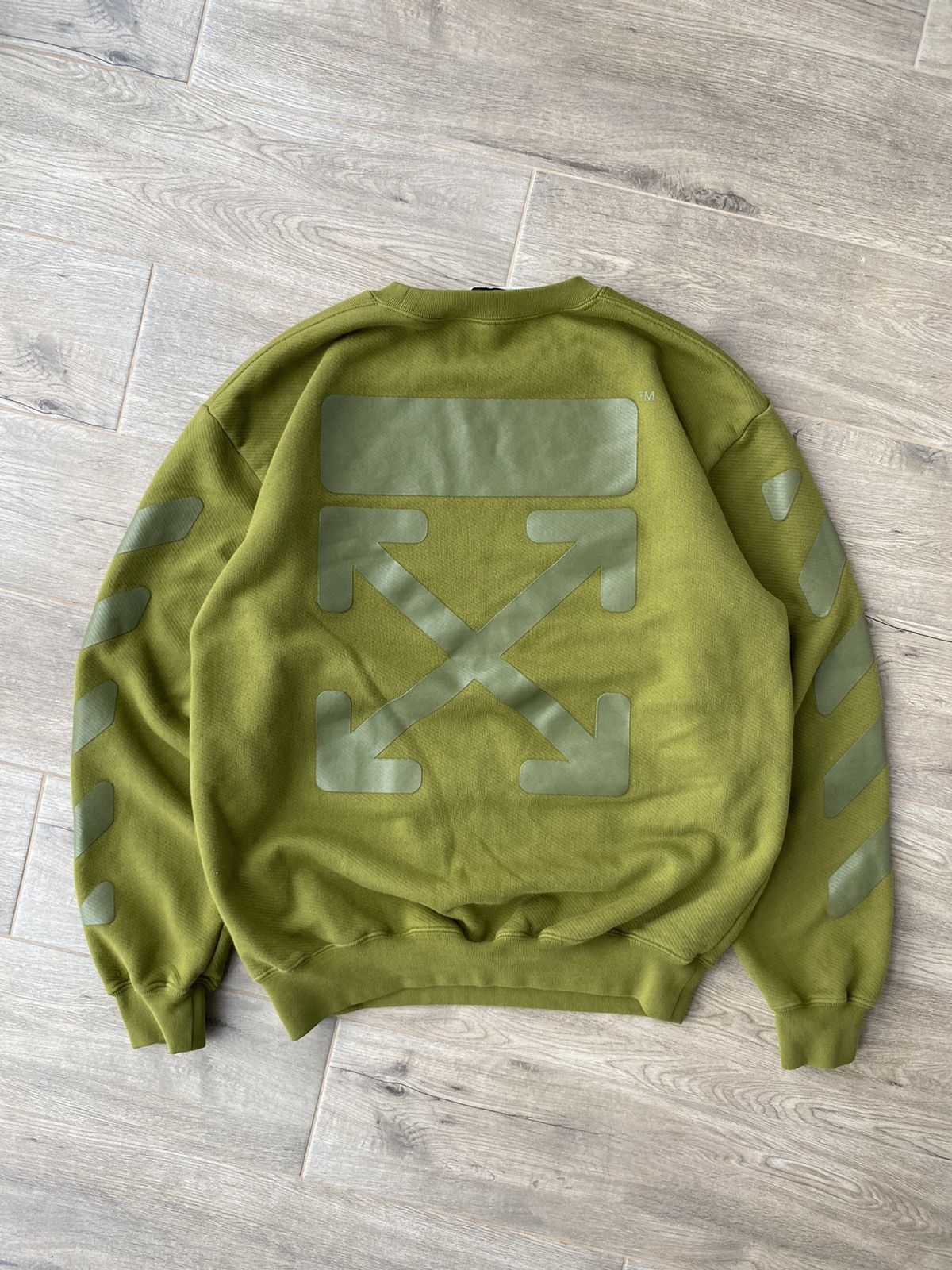 Off-White Off White Sweatshirt Big Logo Size US M / EU 48-50 / 2 - 10 Thumbnail