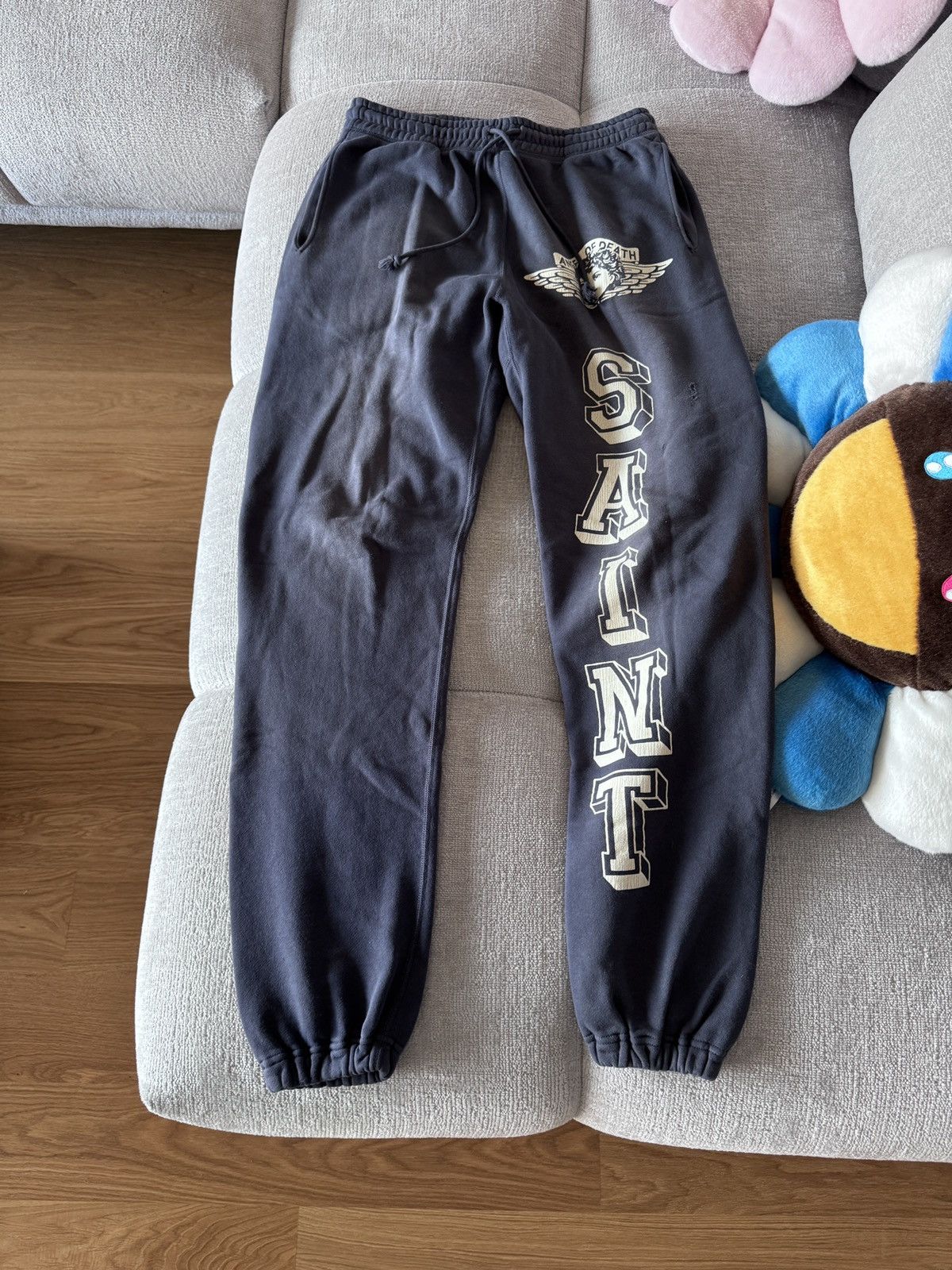 Saint Michael Saint Mxxxxxx „Angel of Death“ Joggers Size US 30 / EU 46 - 1 Thumbnail