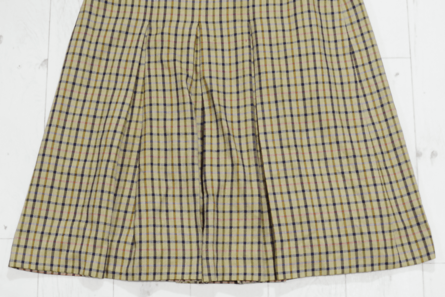 DAKS × Vintage Vintage Luxury DAKS London Checked Skirts for Women Size 30" / US 8 / IT 44 - 3 Thumbnail