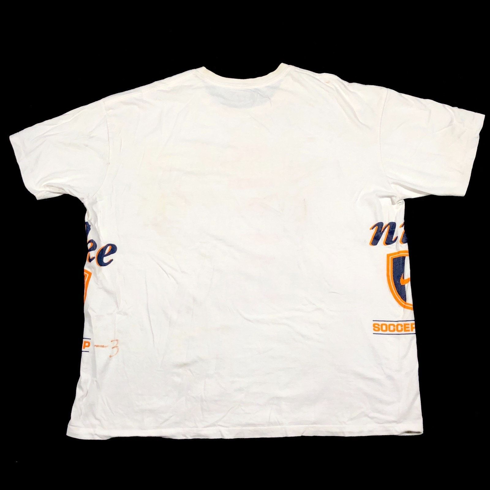 Nike × Vintage Vintage 90s Nike Volleyball Camp Tee T Shirt White Size XXL Size US XXL / EU 58 / 5 - 6 Thumbnail
