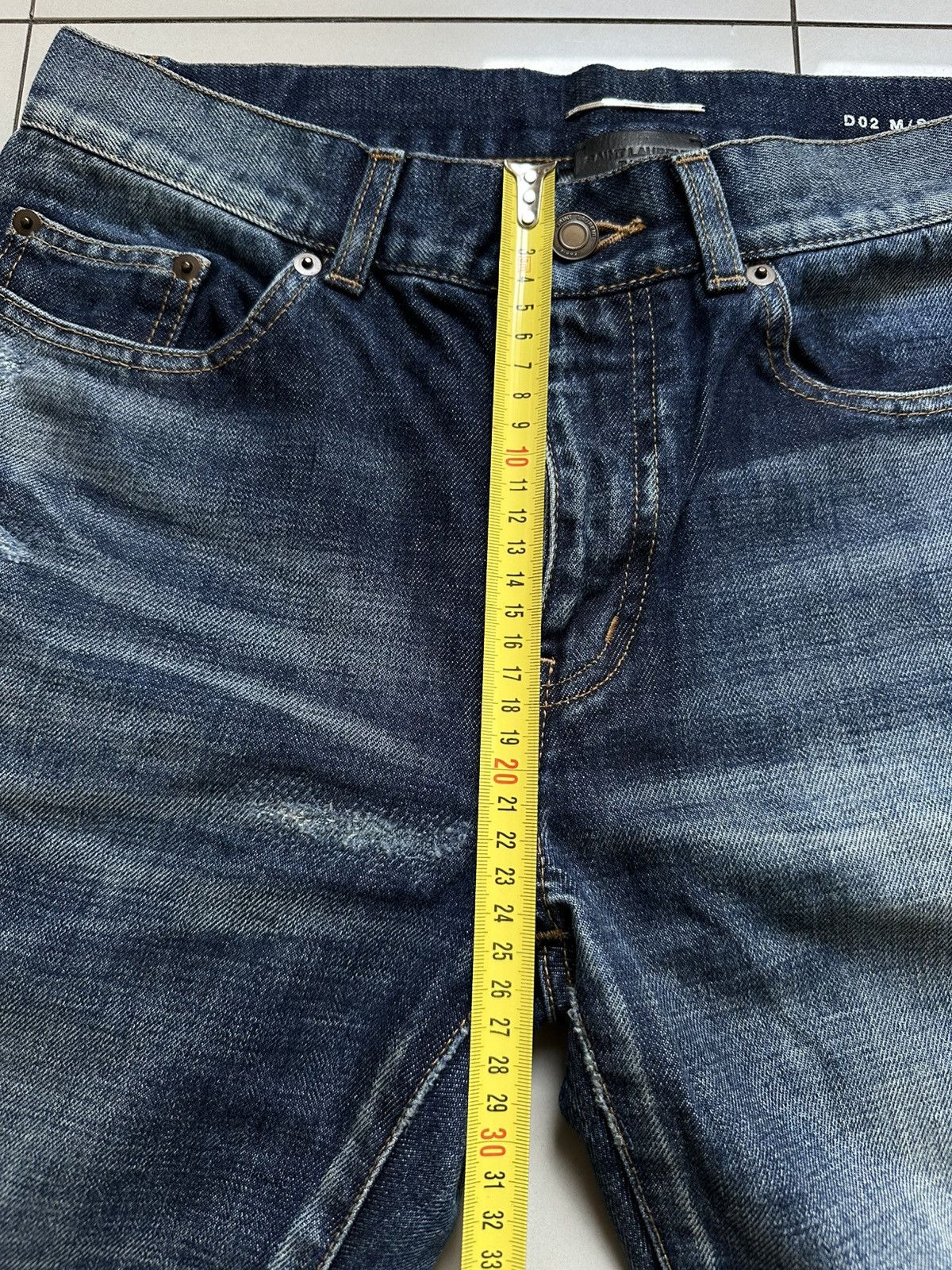 Saint Laurent Paris Saint Laurent Denim Size US 30 / EU 46 - 7 Thumbnail