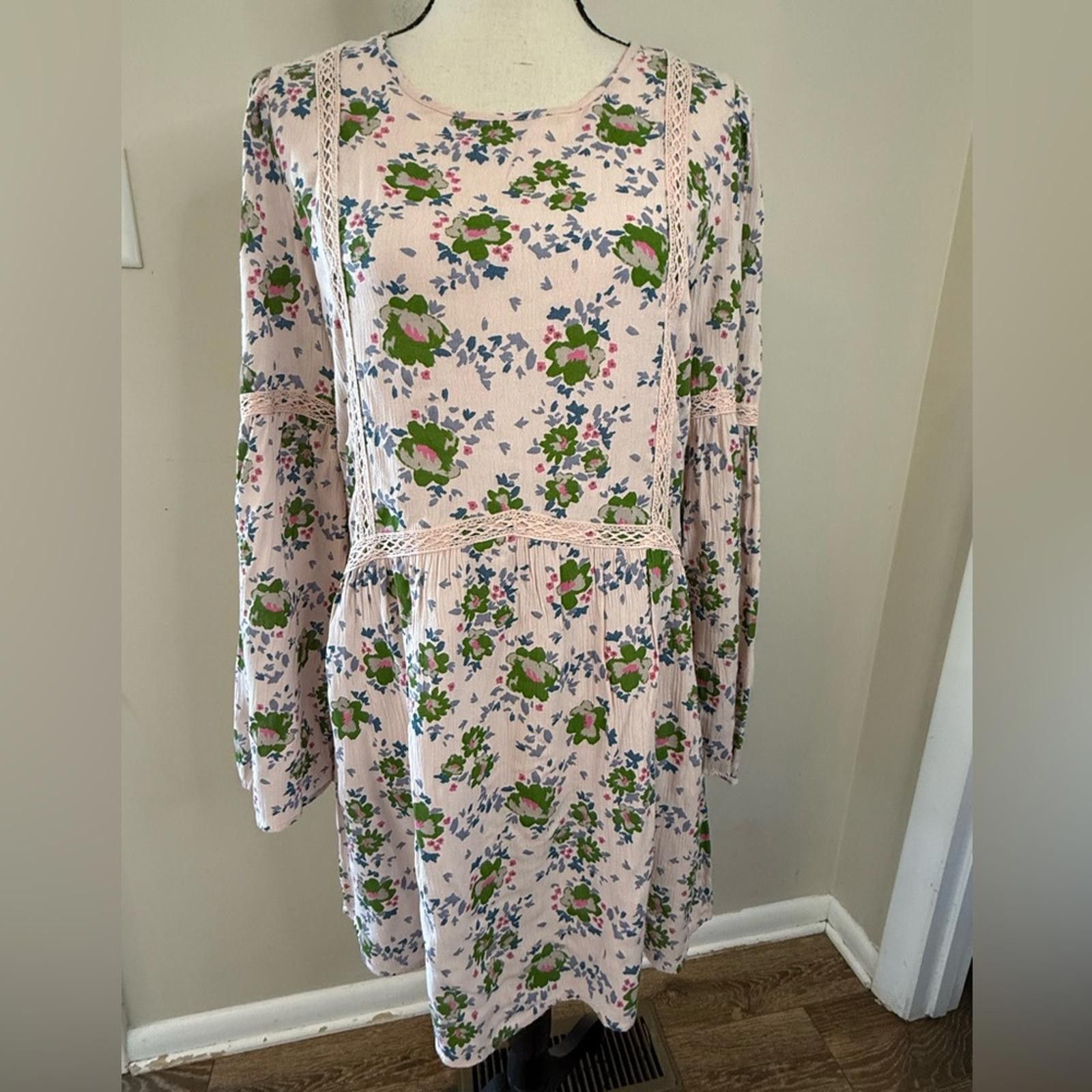 Other Matilda Jane floral lace mini dress tunic top SZ SM Size S / US 4 / IT 40 - 1 Thumbnail
