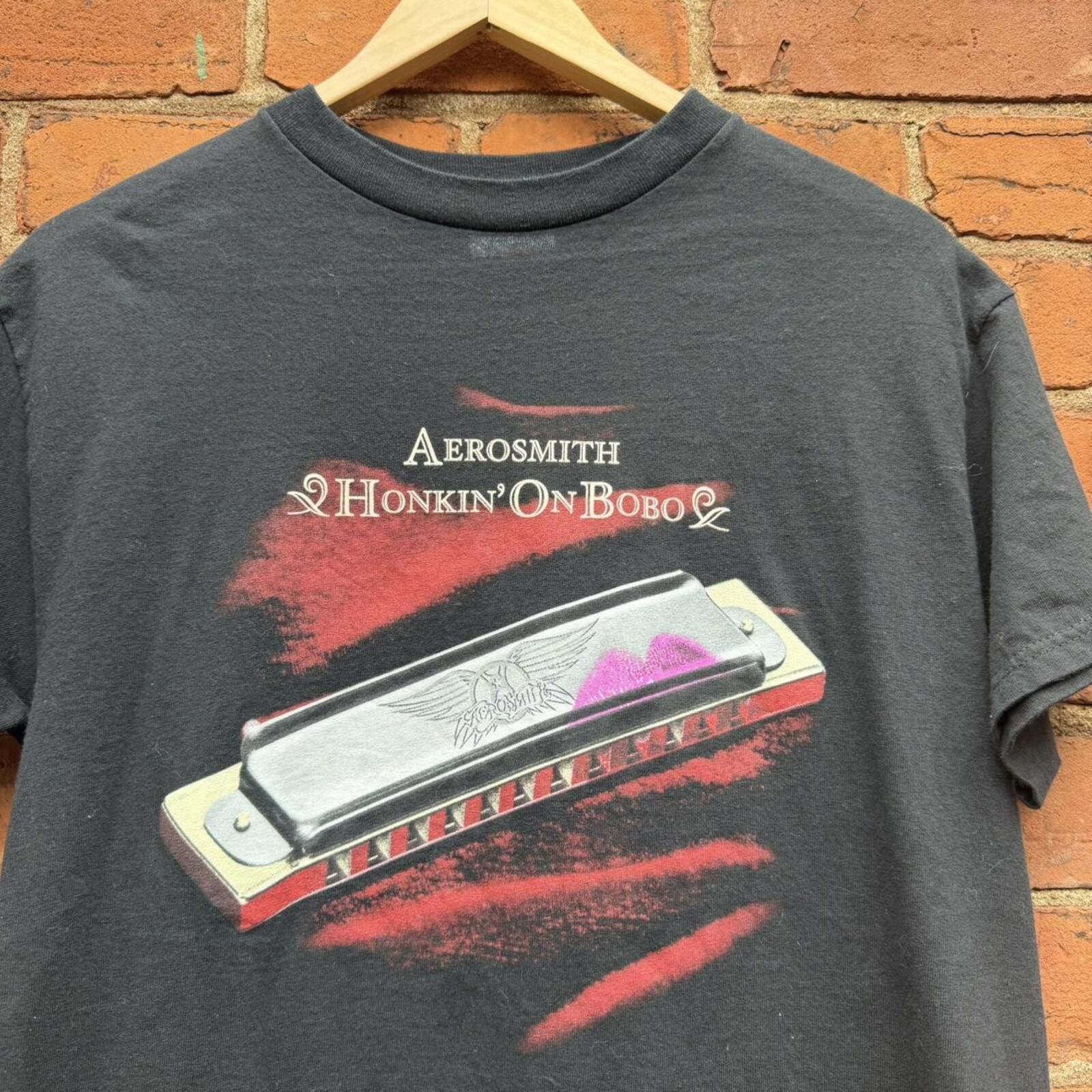 Other vintage aerosmith honkin on bobo tour t shirt 2004 M Size US M / EU 48-50 / 2 - 2 Thumbnail
