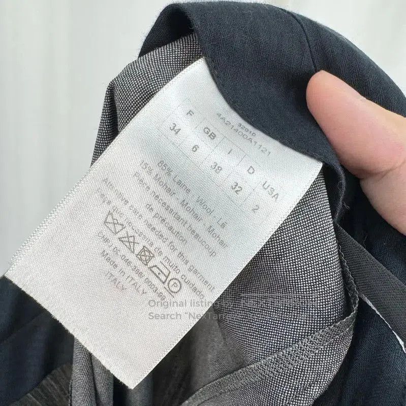 Dior Dior Grey Wool Logo Women's Casual Pants . Size 23" - 6 Thumbnail