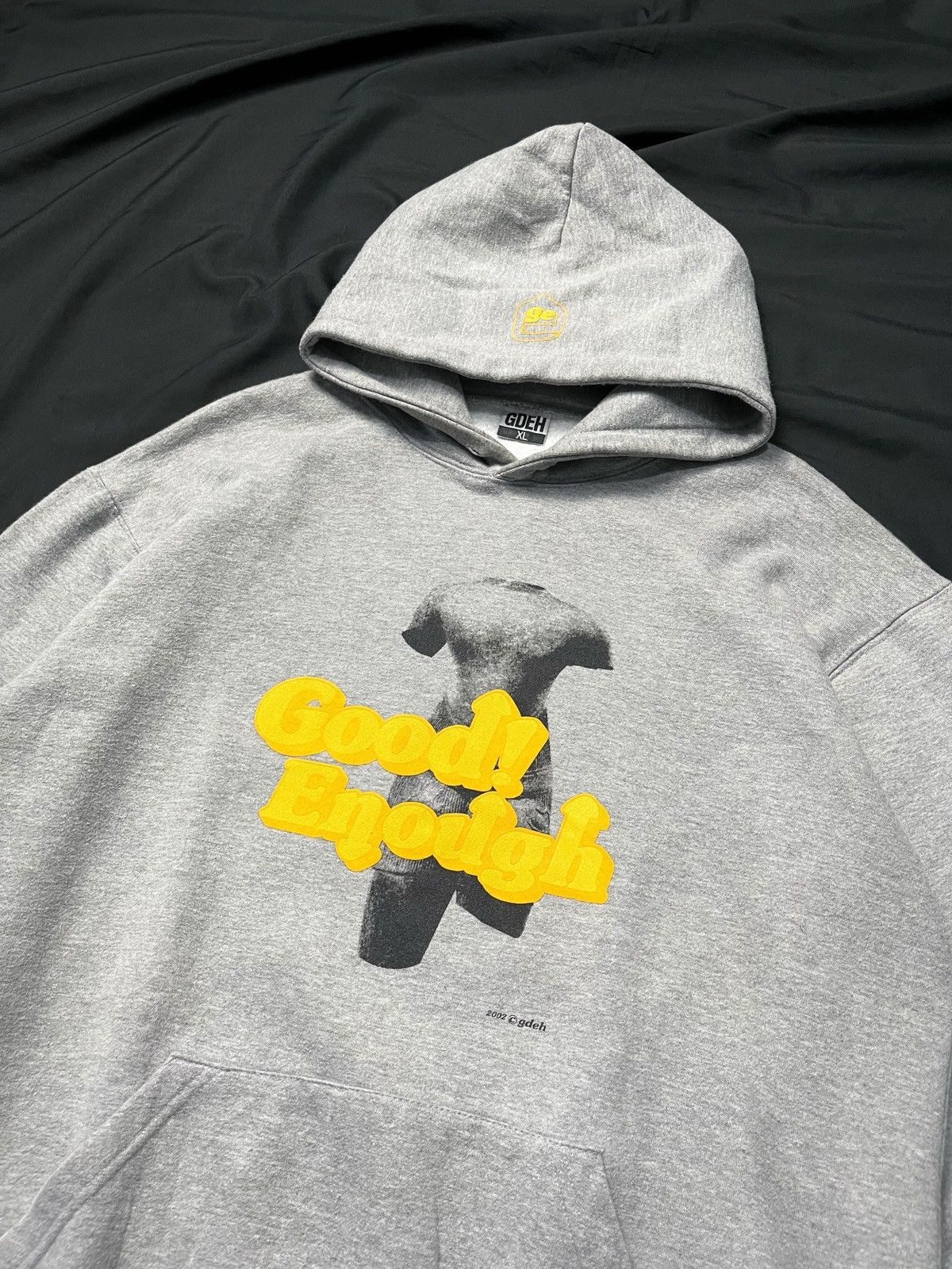 Hiroshi Fujiwara Vintage 2002 GDEH Good! Enough by Hiroshi Fujiwara Hoodie Size US XL / EU 56 / 4 - 2 Thumbnail