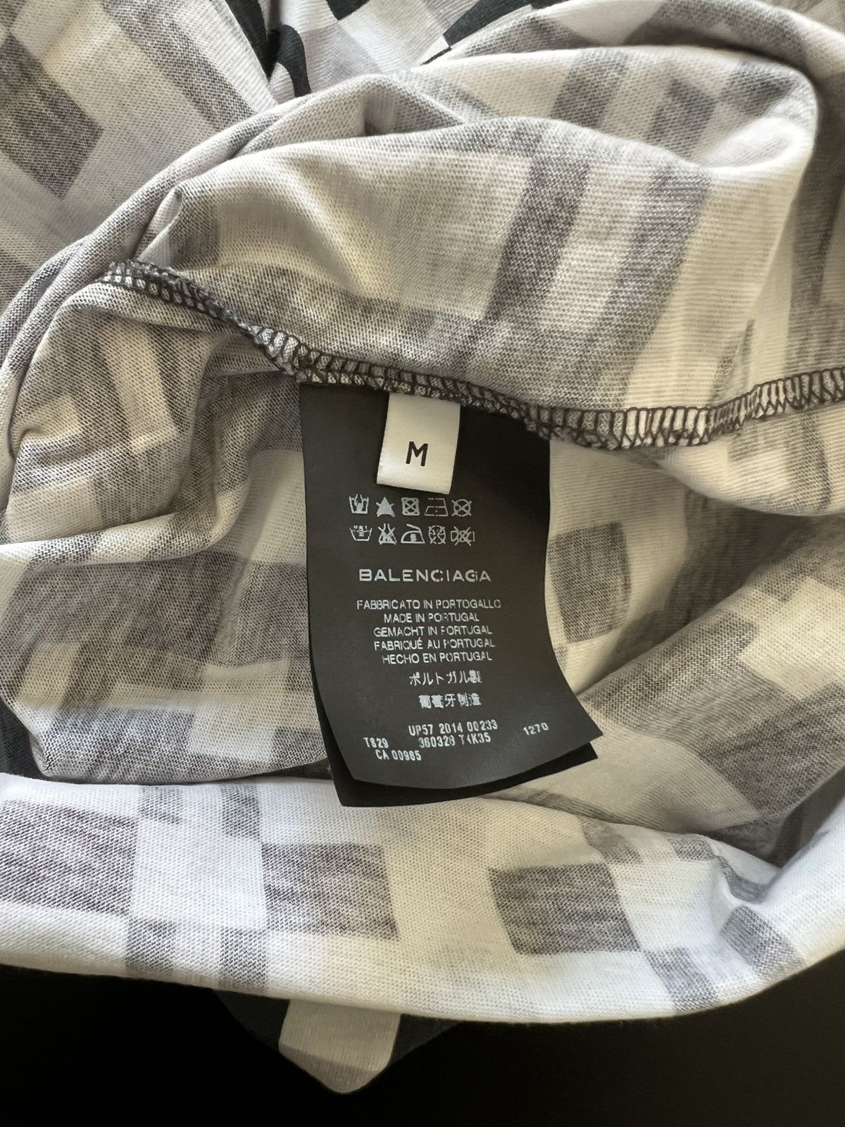 Balenciaga Balenciaga Graphical T-Shirt Size M Size US M / EU 48-50 / 2 - 3 Thumbnail