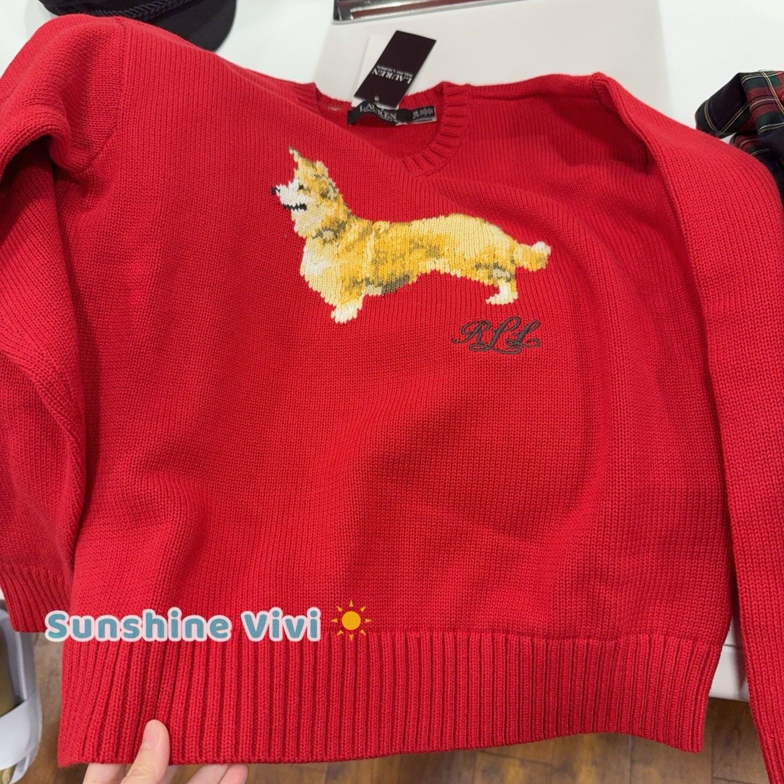 Polo Ralph Lauren NWT Polo Ralph Lauren Woman Cotton Terrier Dog Sweater Size XL / US 12-14 / IT 48-50 - 2 Thumbnail