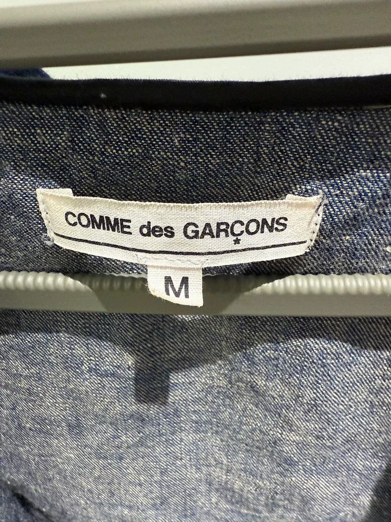 Comme des Garcons Comme Des Garcons Denim Hooded Jacket Size M / US 6-8 / IT 42-44 - 4 Thumbnail