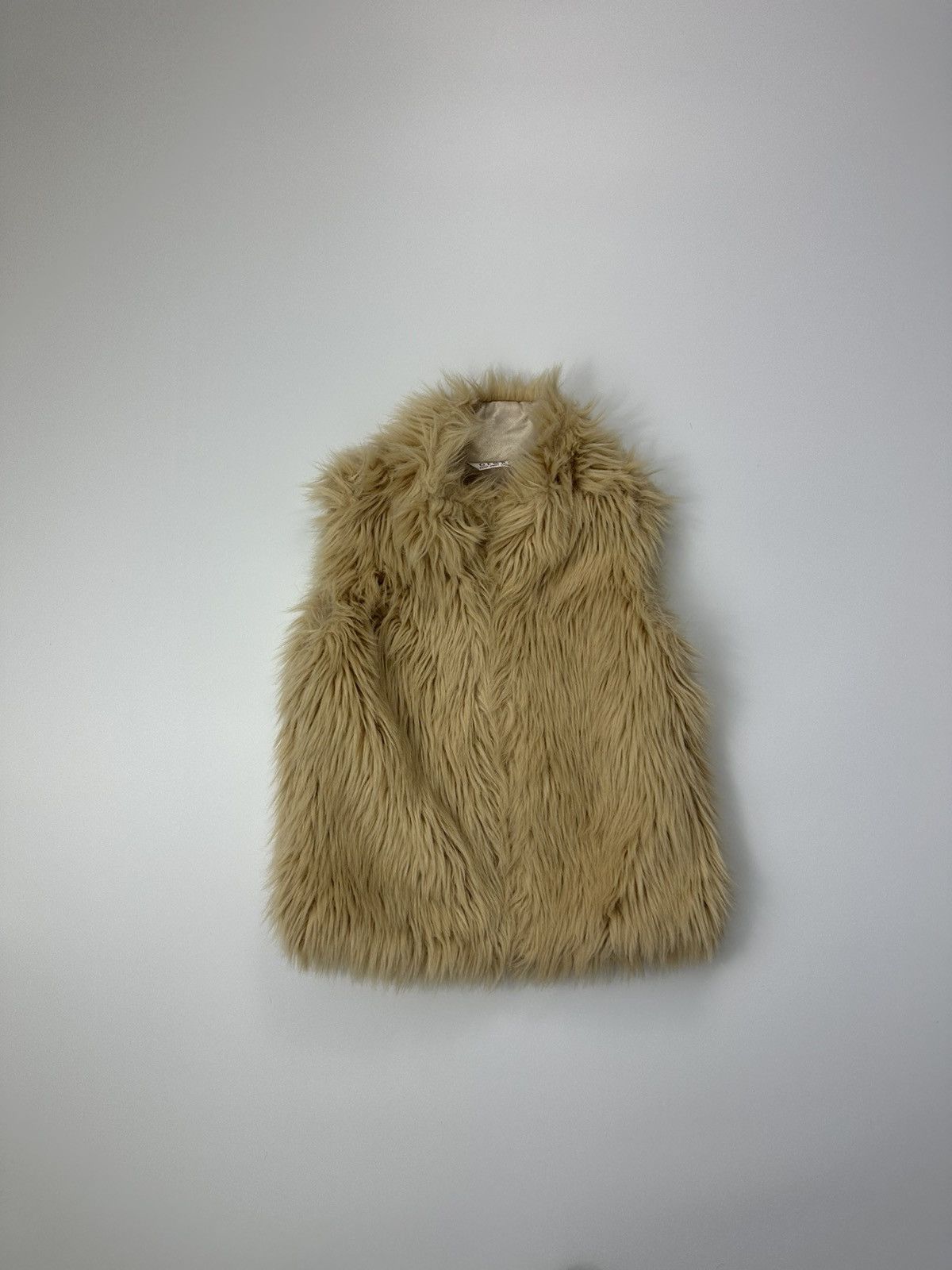 George George Faux Fur Vest Zip Women’s Brown Size S / US 4 / IT 40 - 1 Thumbnail