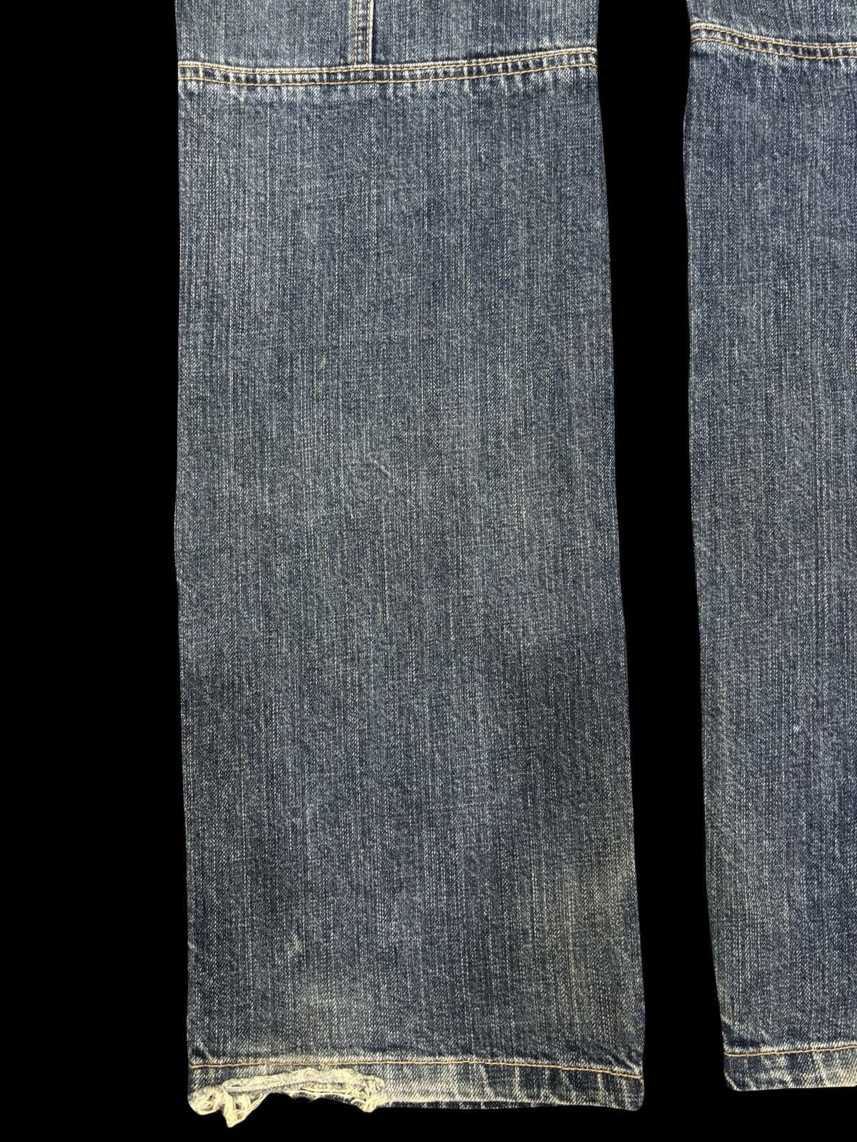 Japanese Brand PPFM Japan Custom Performance Two Tones Cargo Biker Denim Size US 33 - 16 Thumbnail