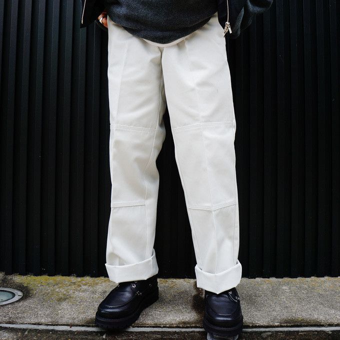 Unused UNUSED × Dickies White Work Pants (Ken Ijima style) Size US 30 / EU 46 - 2 Thumbnail