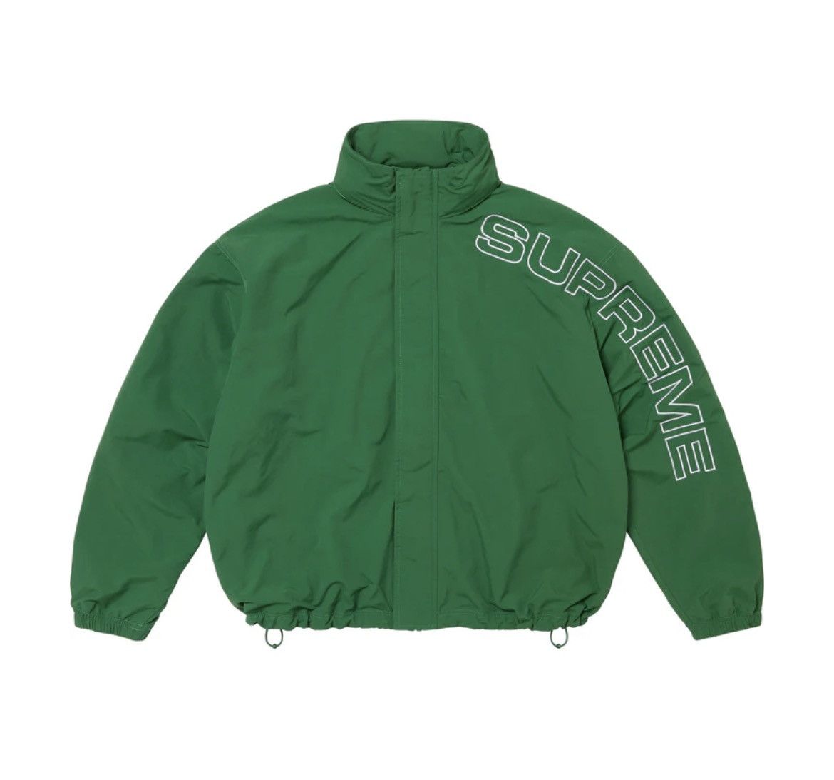 Supreme × Vintage Supreme Spellout Embroidered Track Jacket Size US L / EU 52-54 / 3 - 1 Thumbnail