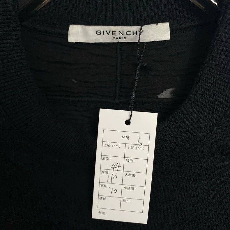 Givenchy Givenchy Holey Hoodie 2505-Nextarrow Size US S / EU 44-46 / 1 - 2 Thumbnail