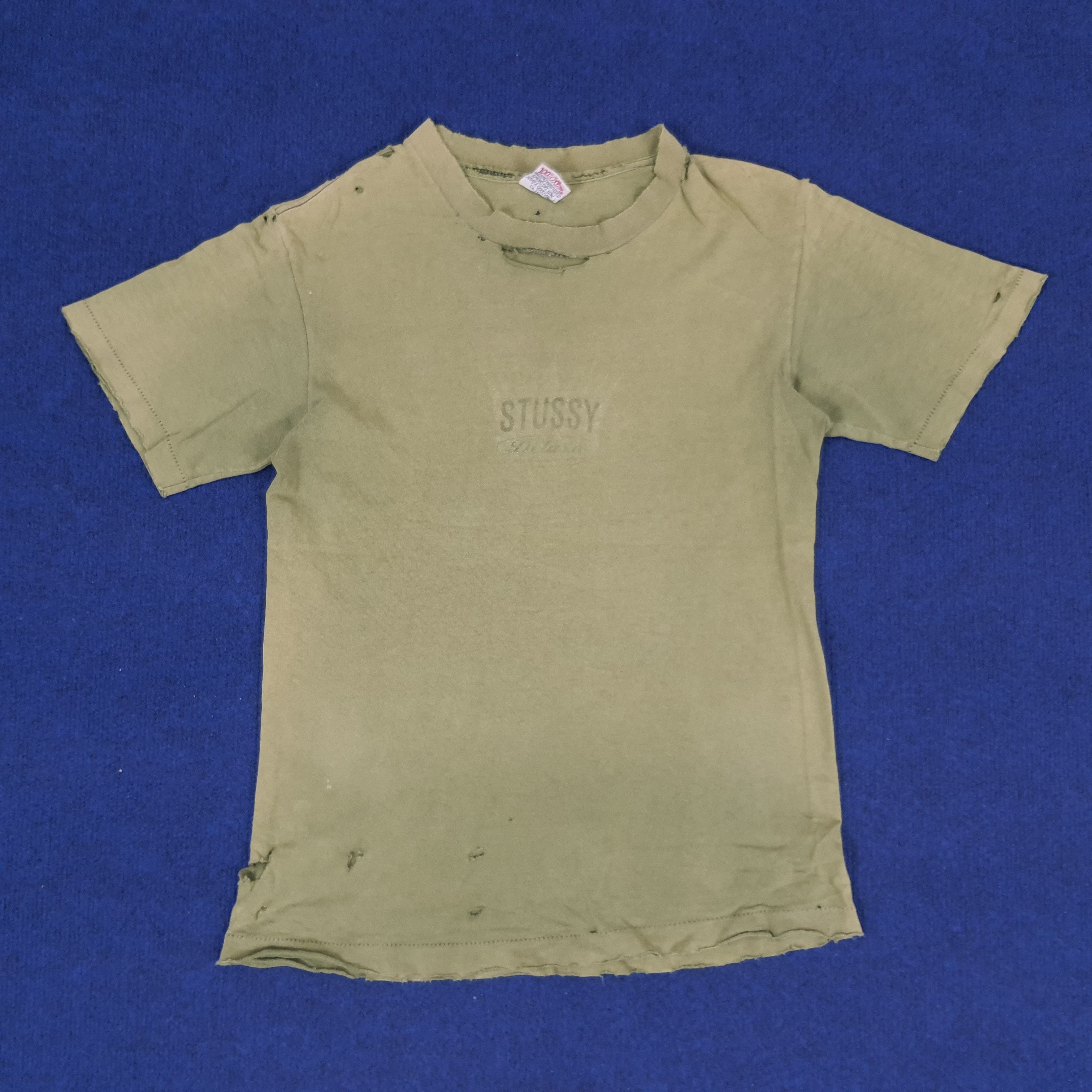 Other Vintage Stussy Deluxe Streetwear T-shirt Size US S / EU 44-46 / 1 - 3 Thumbnail