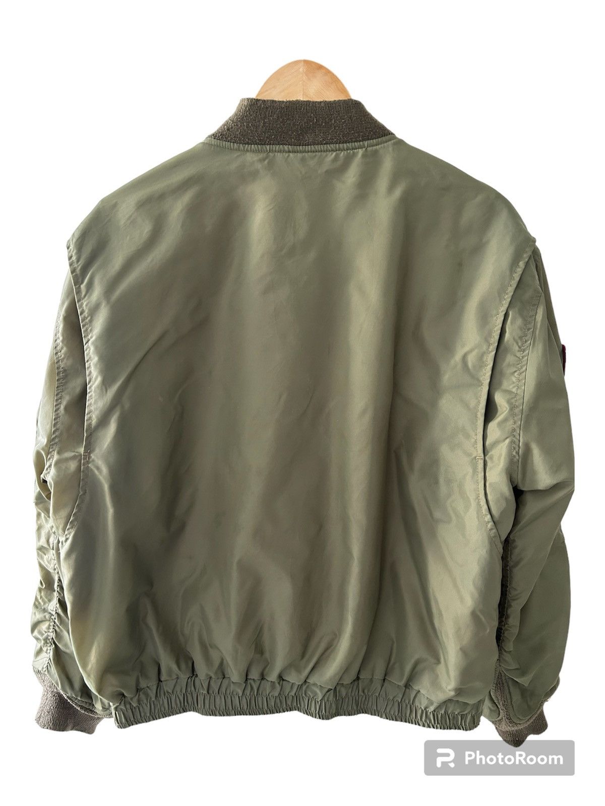 Japanese Brand × MOUSSY MOUSSY MA1 FLIGHT JACKET Size US M / EU 48-50 / 2 - 4 Thumbnail