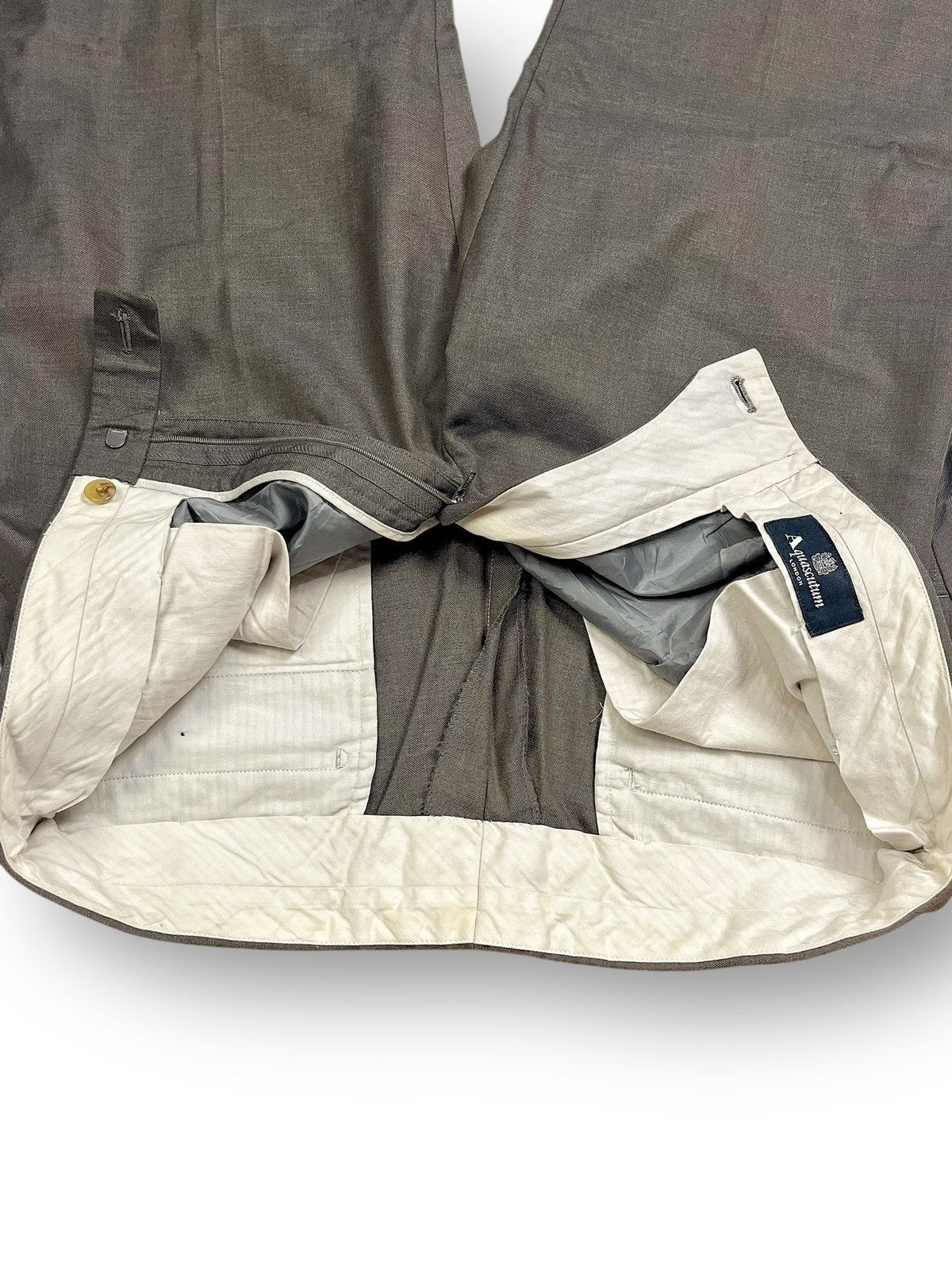 Aquascutum Aquascutum Made In Japan Vintage Pleated Trousers Size US 36 / EU 52 - 7 Thumbnail