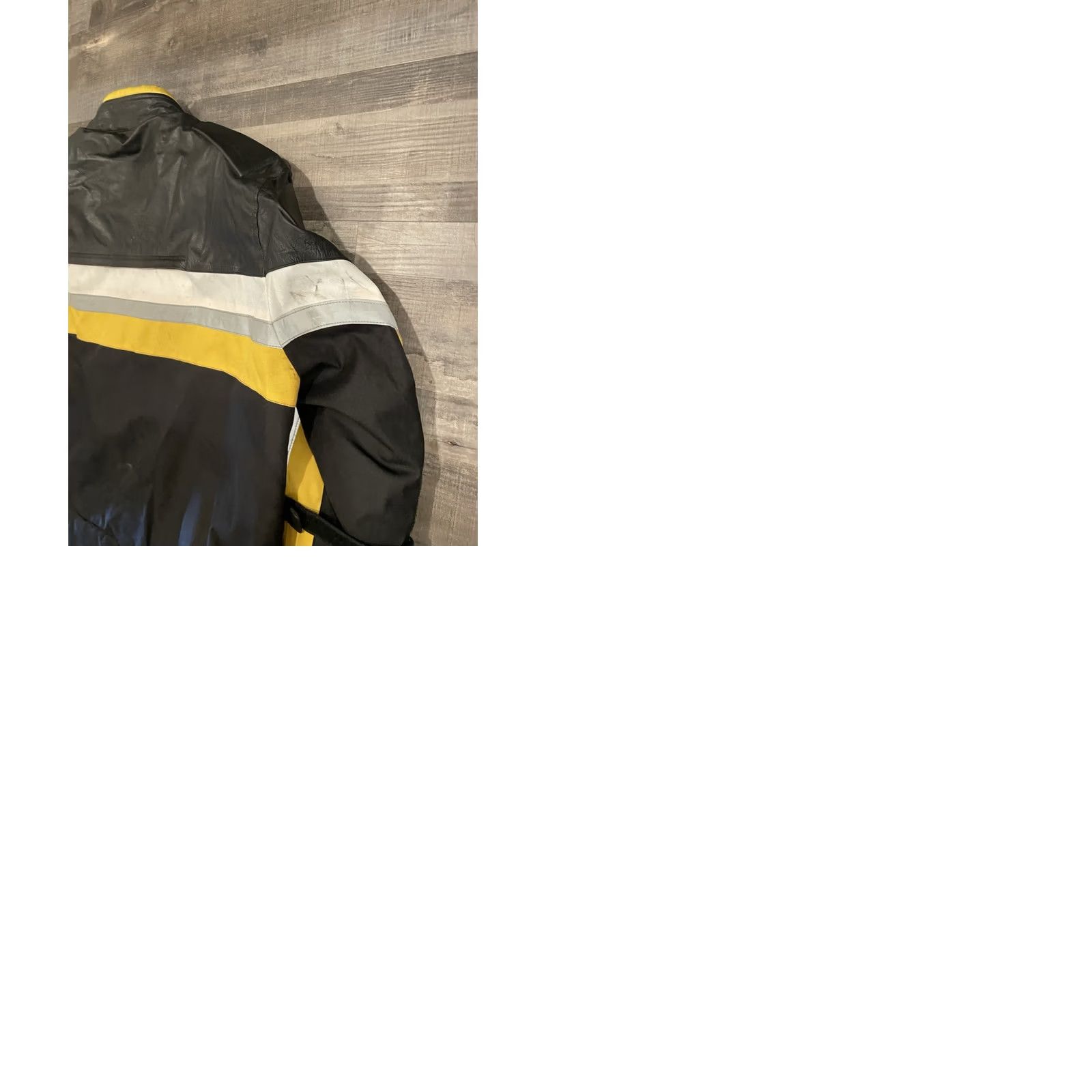 Element VINTAGE Xelement Motorcycle Jacket Nylon Black Yellow Padded Racing Men's 5XL Jacket Mens 5XL Black Nylon Racing Motorcycle Theme 1990s? Size US XXL / EU 58 / 5 - 9 Thumbnail