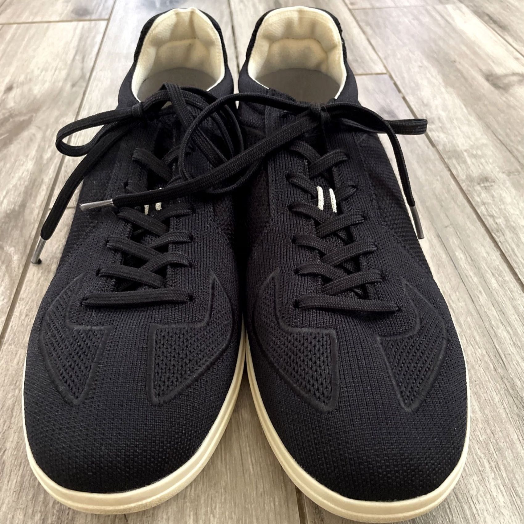 Vintage Rothy’s Mens Sneaker The Black Knit Fabric Lace Up Shoes Mens Size 12 Low Top Size US L / EU 52-54 / 3 - 5 Thumbnail